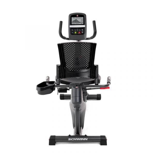 Schwinn 230 Recumbent Exercise Bike for Home Gym - Low Impact Cardio Workout Machine for Seniors & Beginners - Perfect for Small Spaces & Indoor Cycling Training