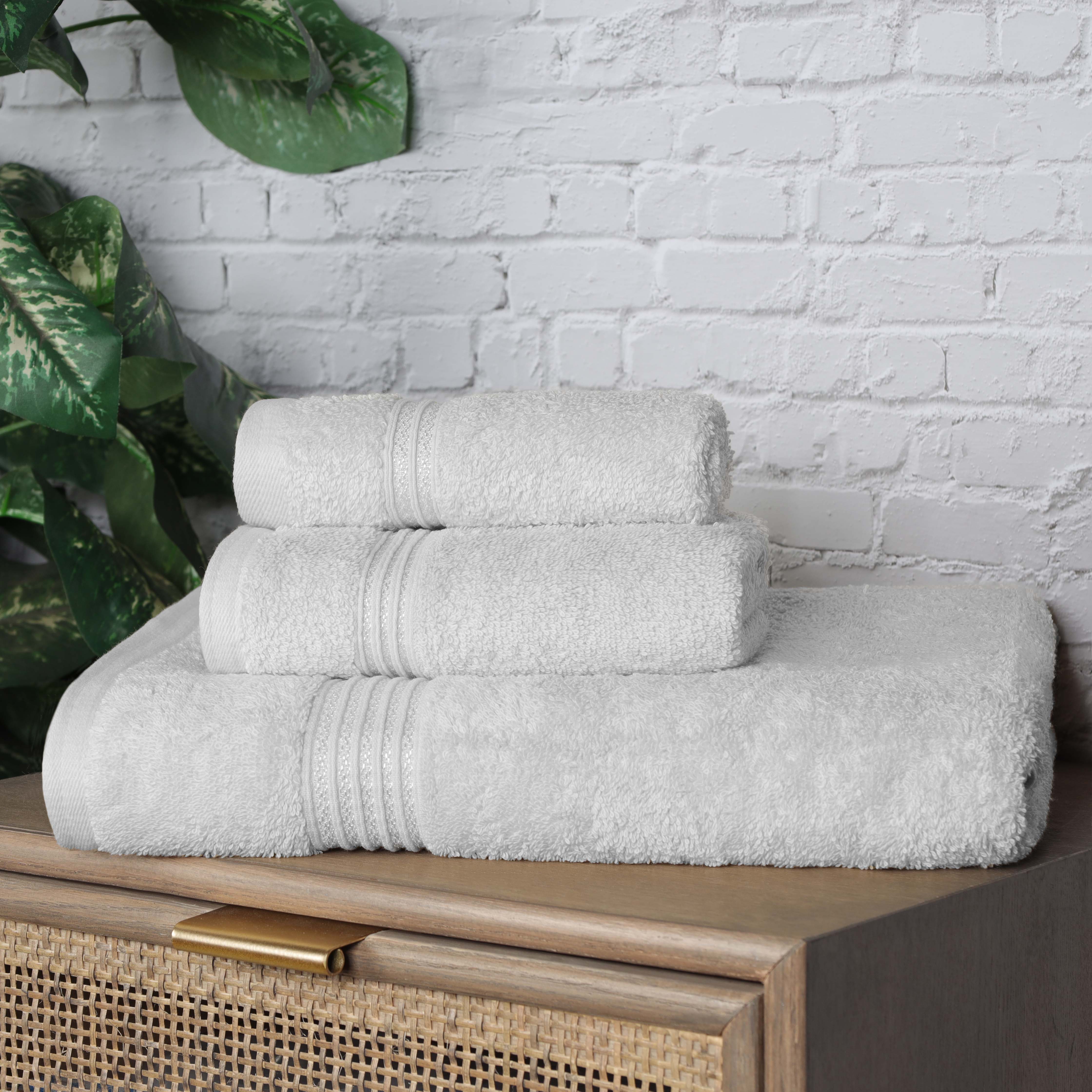 Premium Egyptian Cotton 3-Piece Towel Set - Ultra Soft, Highly Absorbent Bath Towels for Spa, Bathroom & Luxury Home Use