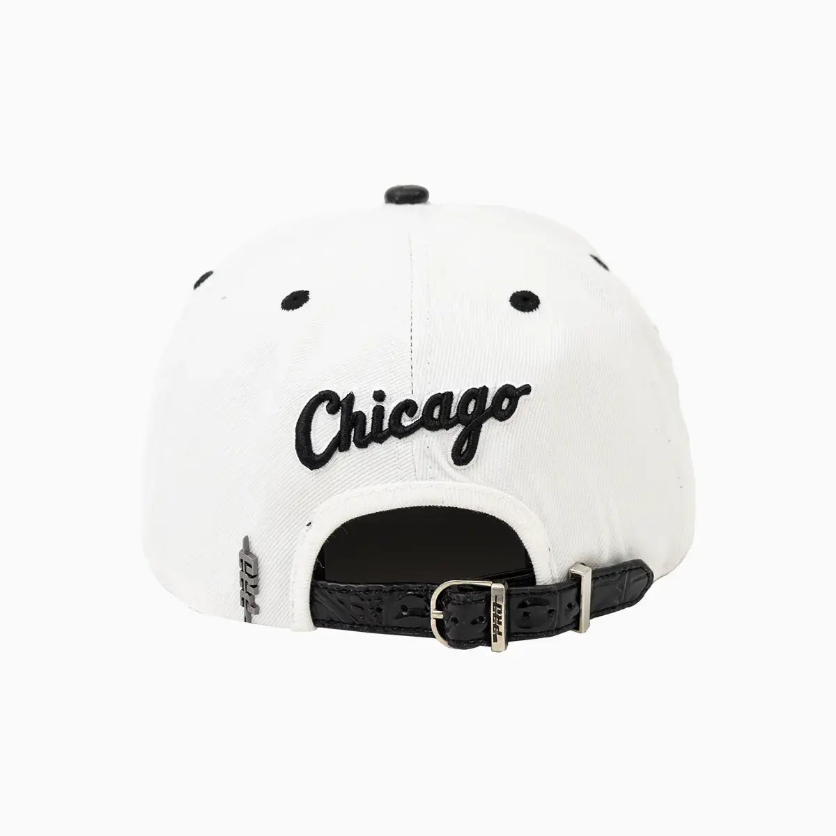 Chicago White Sox MLB Official Leather Visor Snapback Hat - Adjustable Baseball Cap for Men & Women - Perfect for Games, Tailgating & Fan Gear Collection