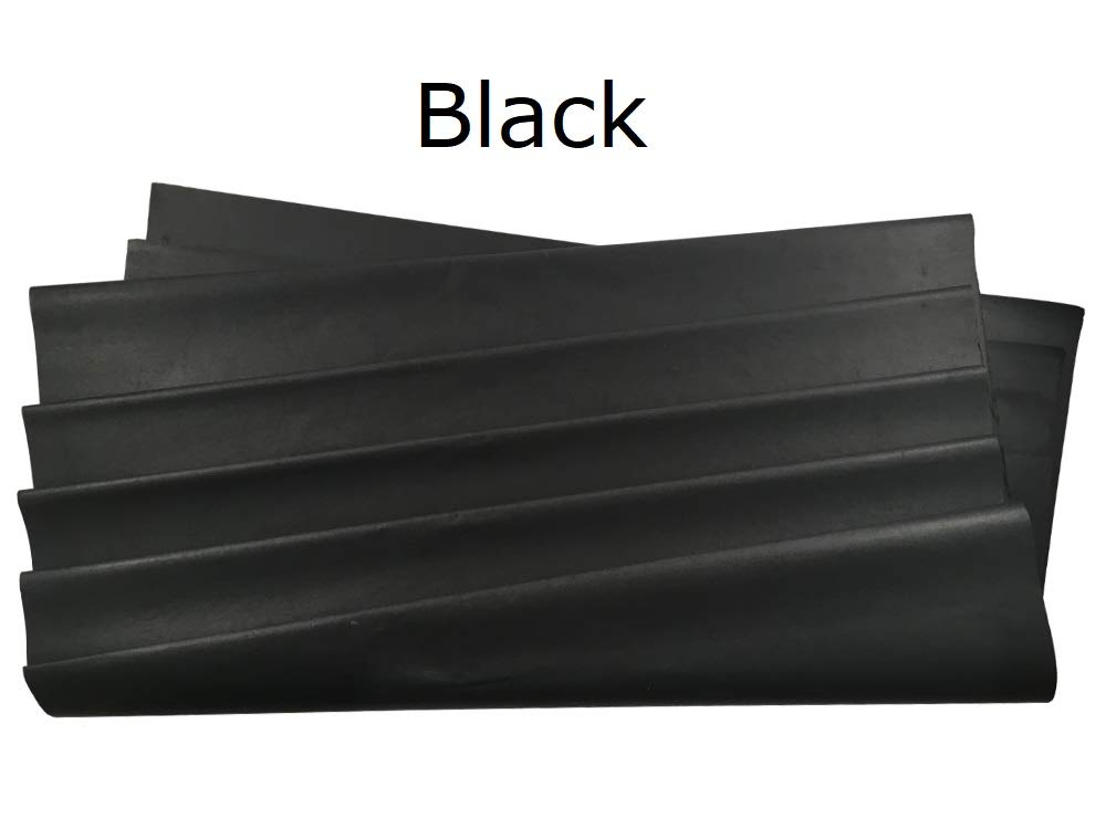 Premium Black Gift Wrapping Tissue Paper - 300 Sheets Bulk Pack (15