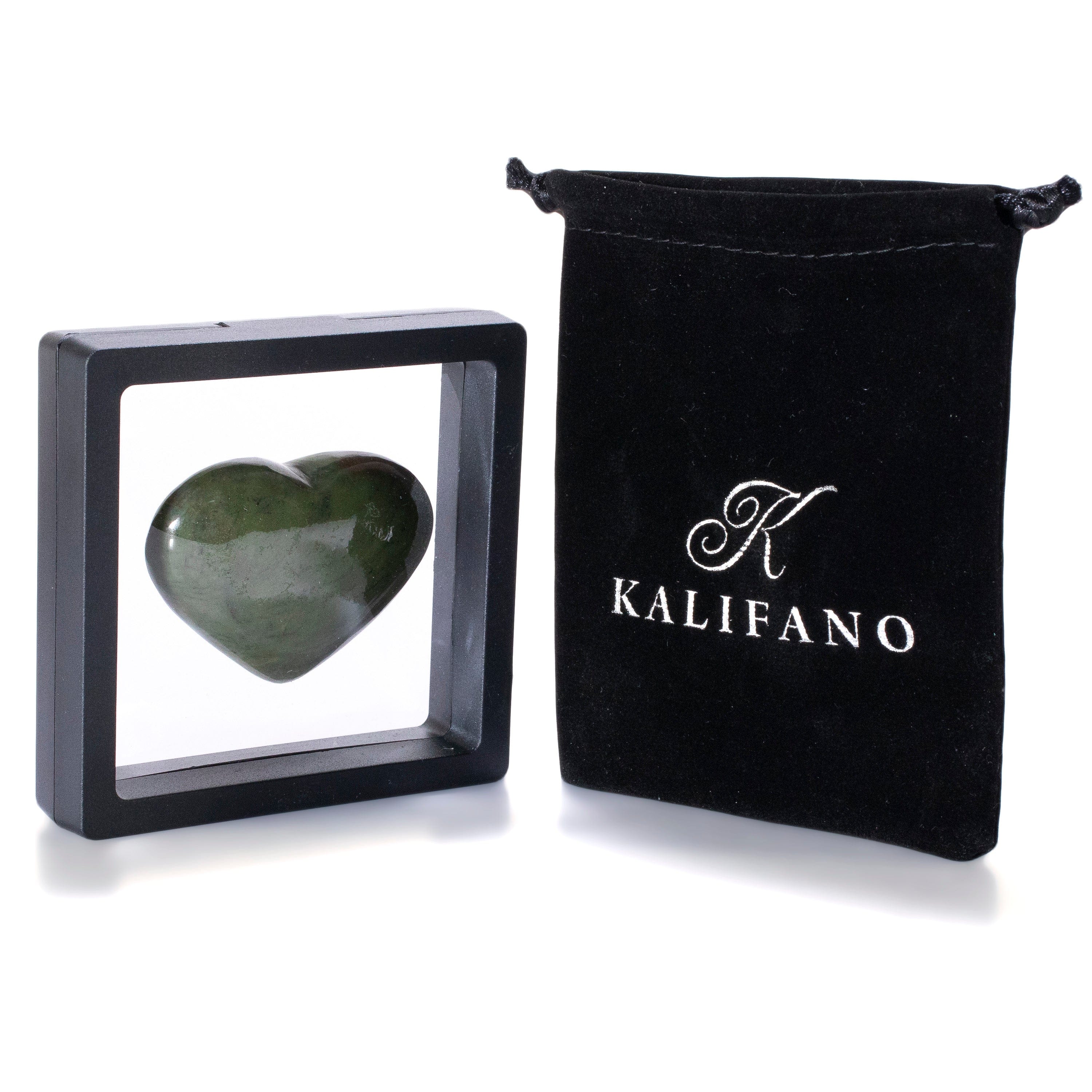 Authentic Afghan Jade Gemstone Heart Carving - Handcrafted Spiritual Gift for Meditation, Healing & Home Decor - Perfect for Yoga, Reiki & Positive Energy Spaces