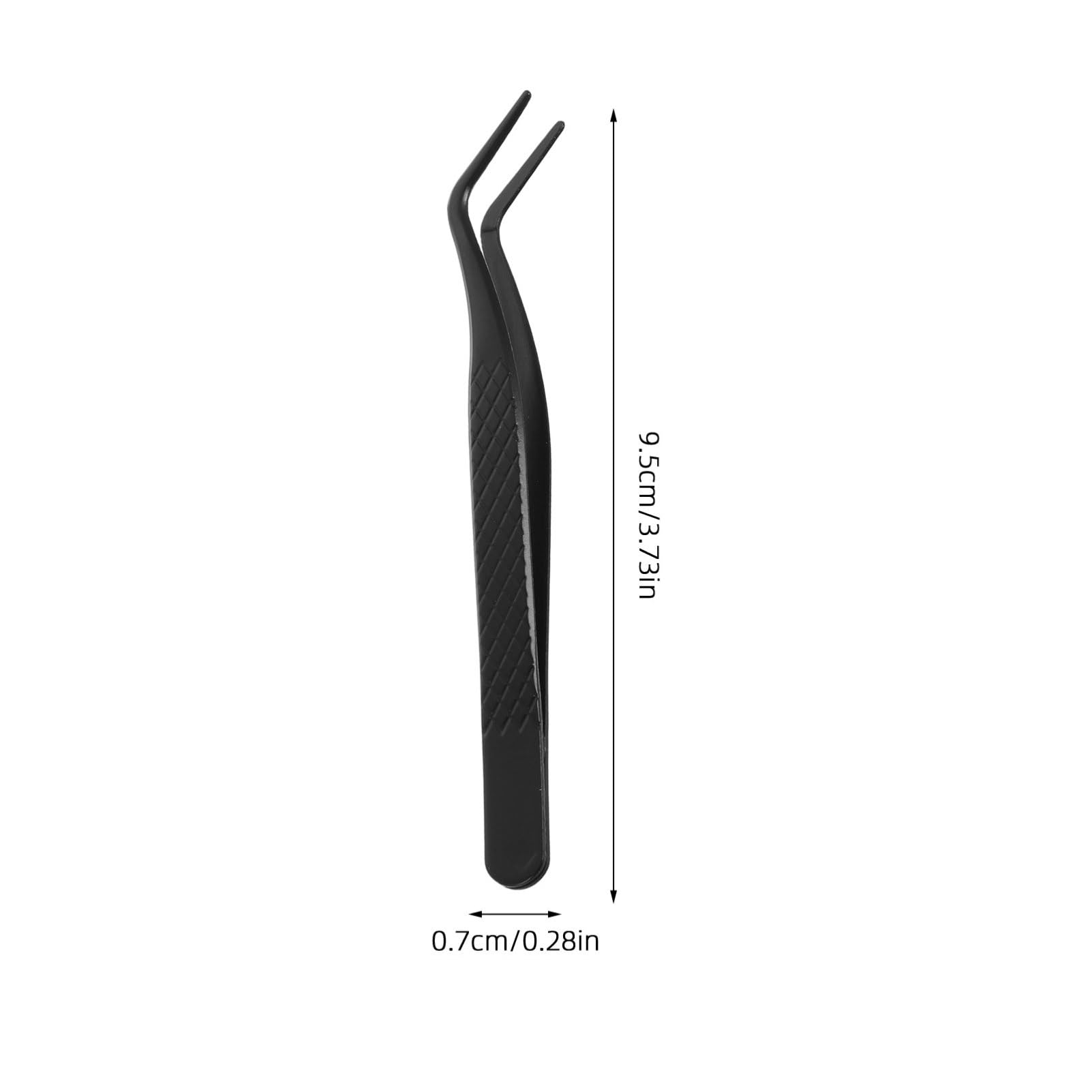 Professional Mini Eyelash Extension Tweezers - Stainless Steel Precision Lash Applicator for False Eyelashes | Perfect for Salon, Home Use & DIY Lash Extensions