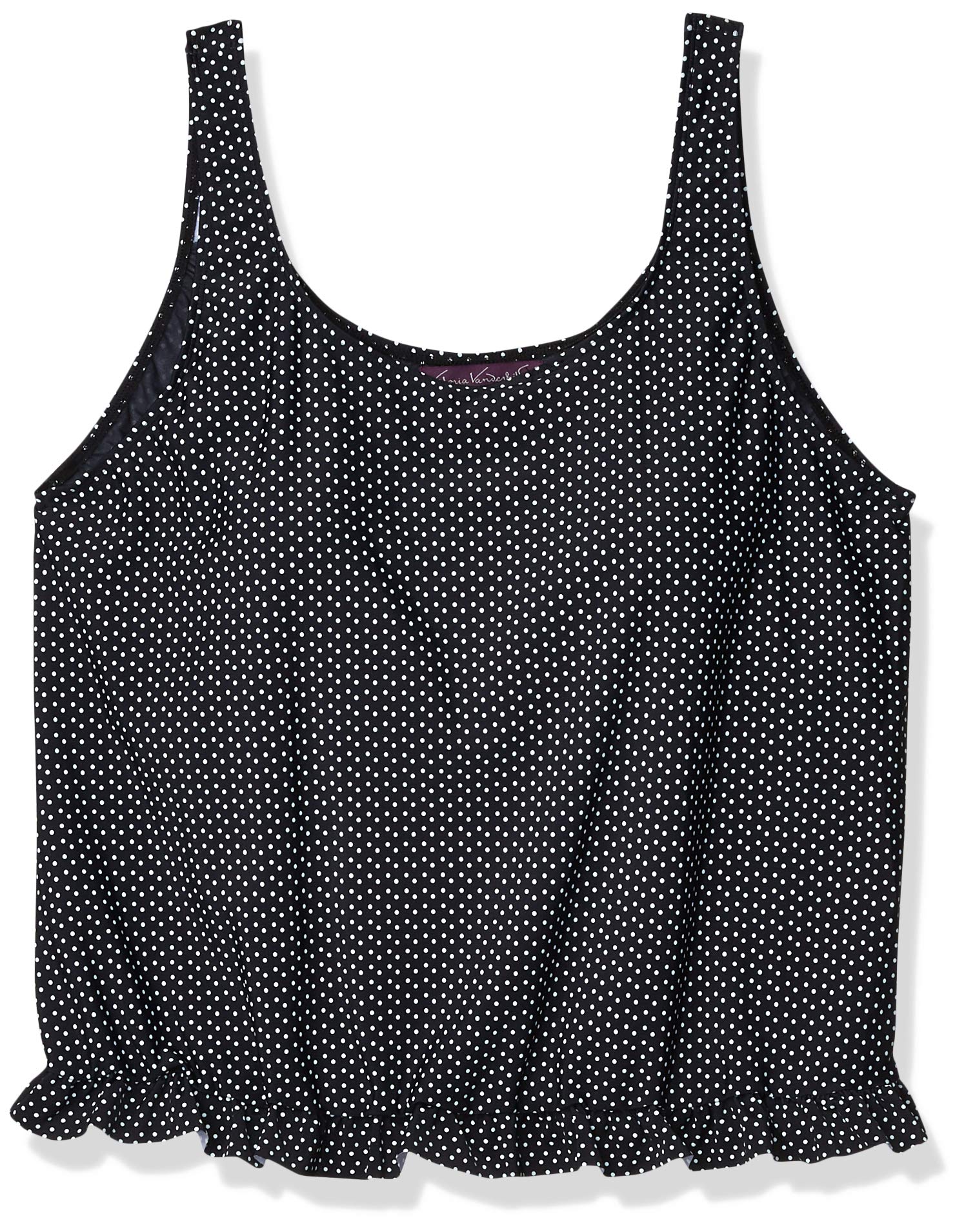 Fleet Street Ltd. Women's Swim Tankini Top - UPF 50+ Sun Protection, Quick Dry & Adjustable Straps - Perfect for Beach, Pool & Summer Vacations