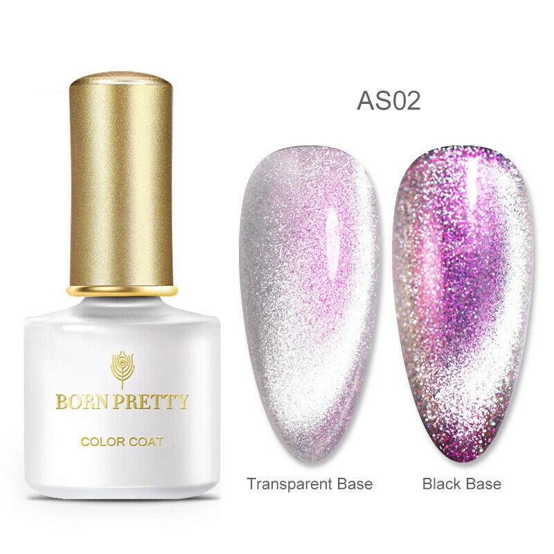 Aurora Snow Light Cat Eye Magnetic Gel Polish - Long Lasting Nail Art for Women - Perfect for Holidays, Parties & Special Occasions