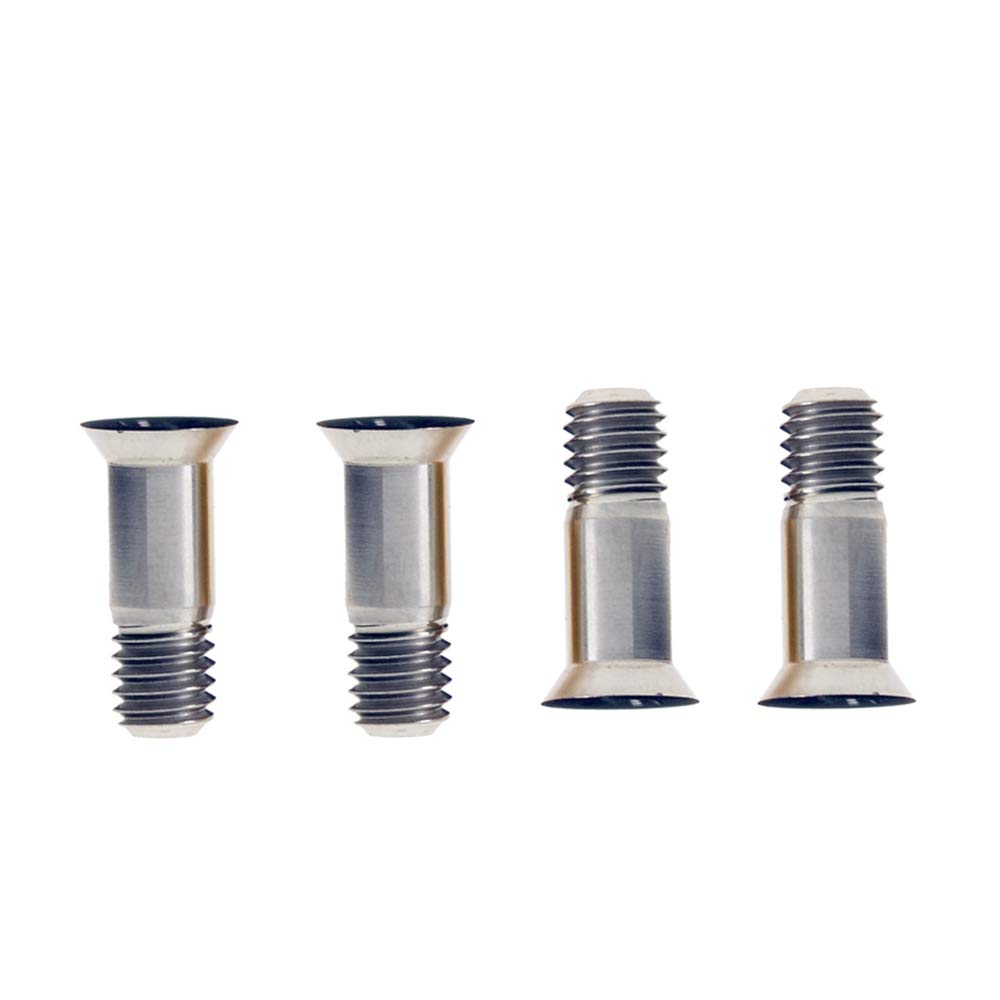 Titanium M5x14.5mm Bike Bolts - Rear Derailleur Screws for Cycling (Pack of 4)