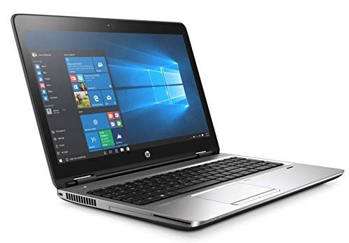 HP ProBook 650-G2 Business Laptop - Intel Core i5-6200U, 8GB RAM, 256GB SSD, DVD-RW, WiFi & Bluetooth, Backlit Keyboard, HD Webcam, 15.6