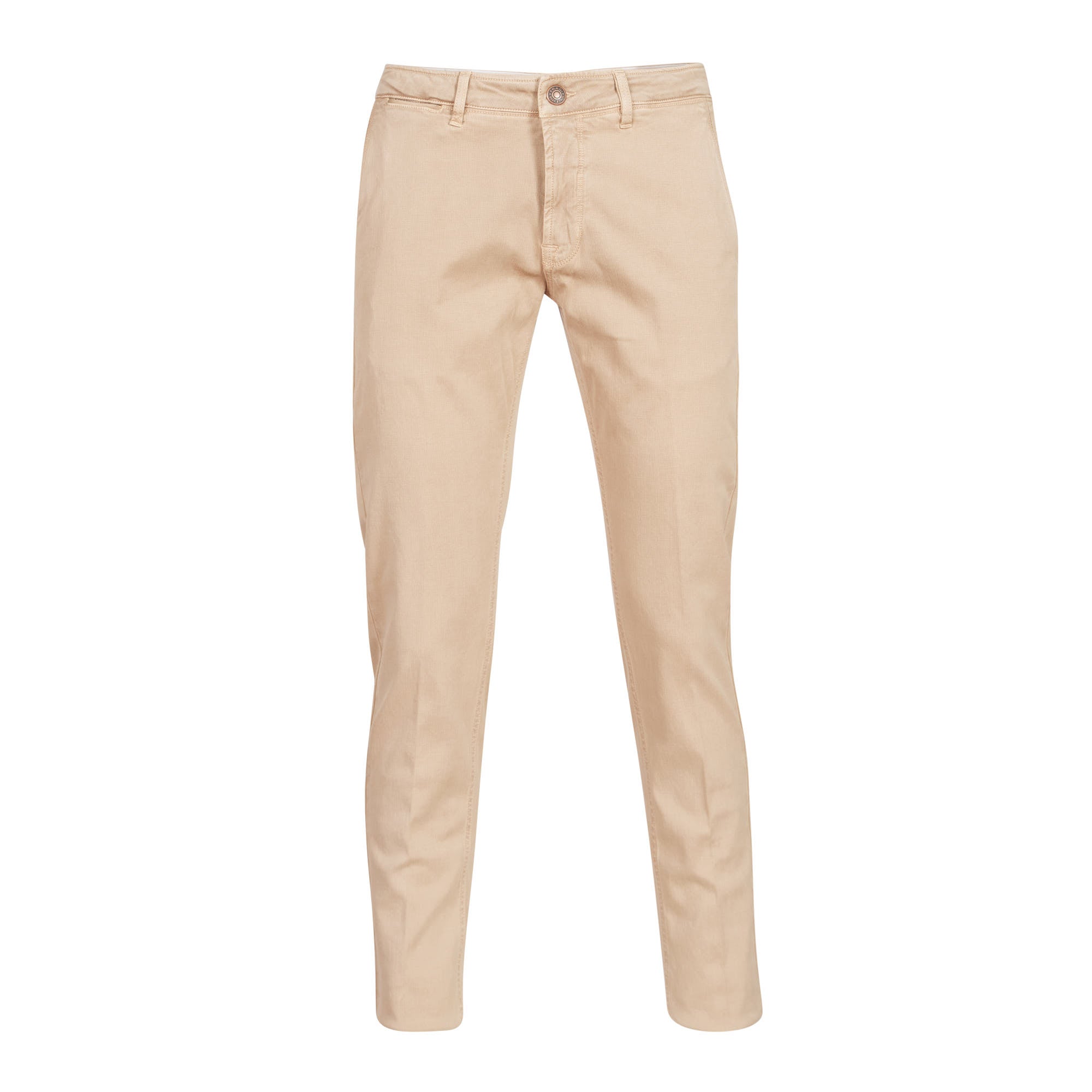 FRADI Men's Casual Pants - Comfortable Slim Fit Trousers for Business & Travel | Light Beige Chino Pants for Office, Daily Wear & Outdoor Activities