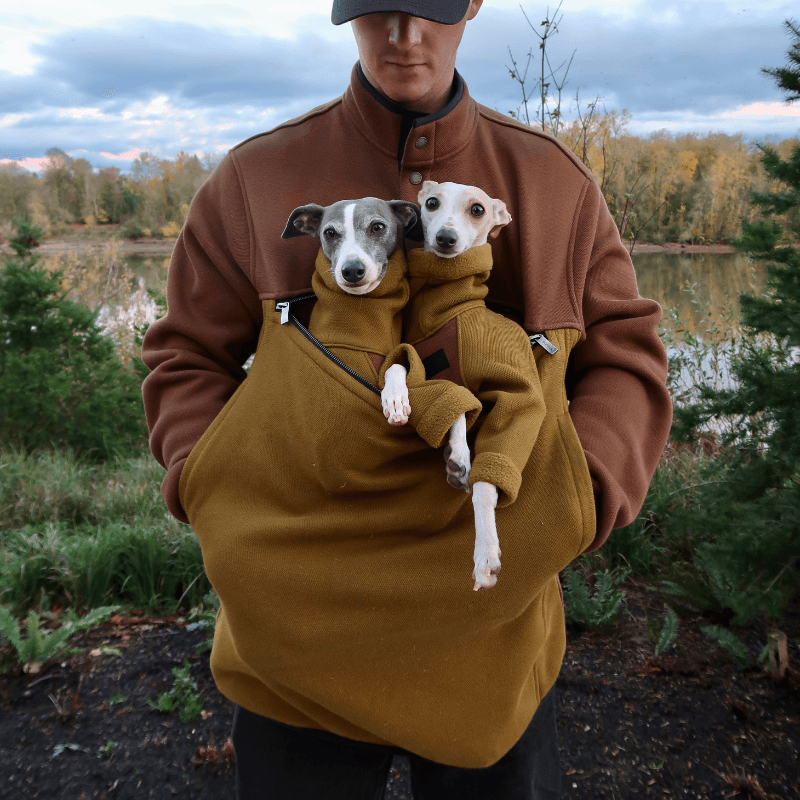 Stylish Kangaroo Pocket Sweater for Men & Women - Cozy Oversized Pullover for Casual Wear, Outdoor Activities & Loungewear