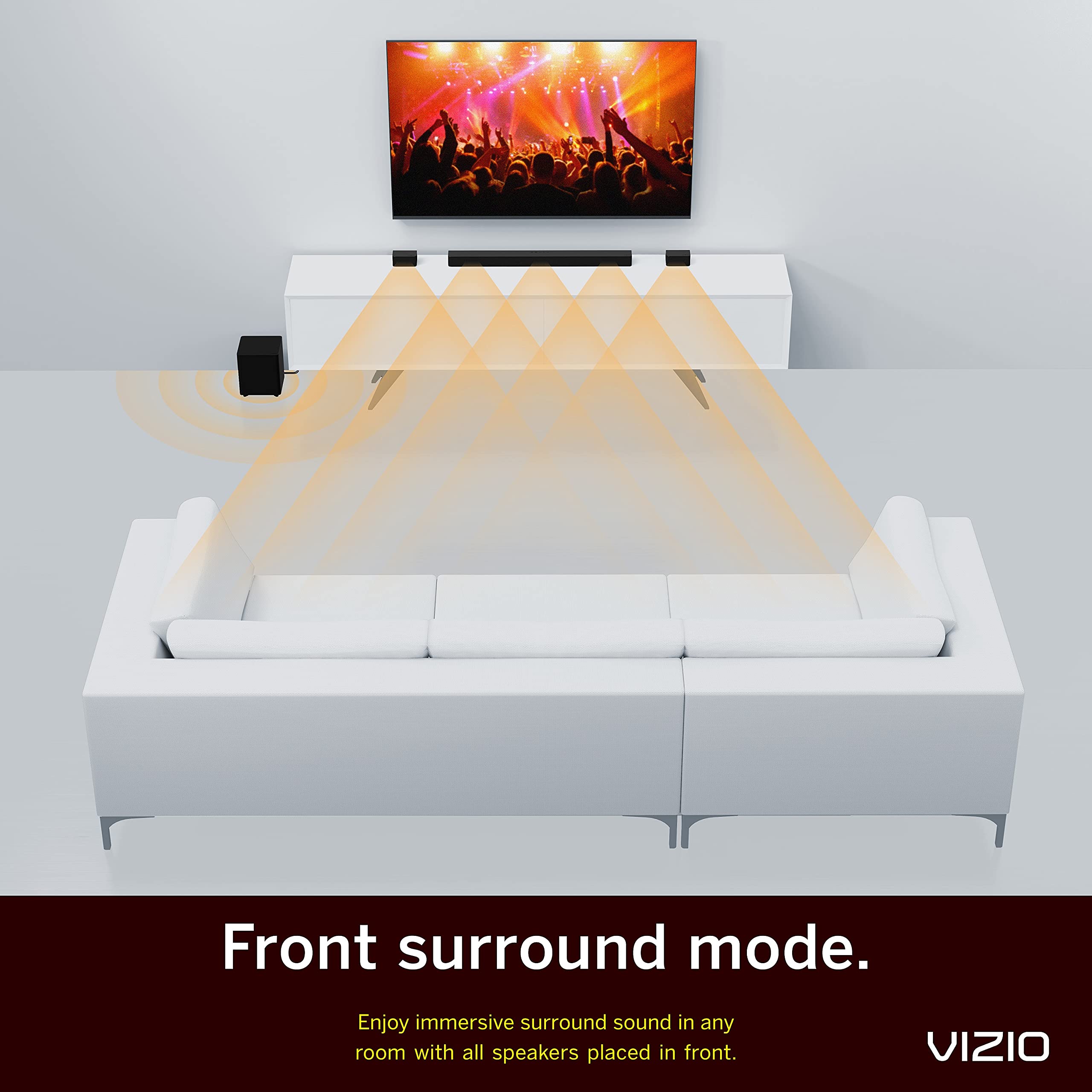 VIZIO M-Series 5.1 Premium Sound Bar with Dolby Atmos & DTS:X - Wireless Bluetooth Soundbar with Subwoofer, Alexa Compatible (M51ax-J6, 2022 Model) - Perfect for Home Theater, Movie Nights & Gaming