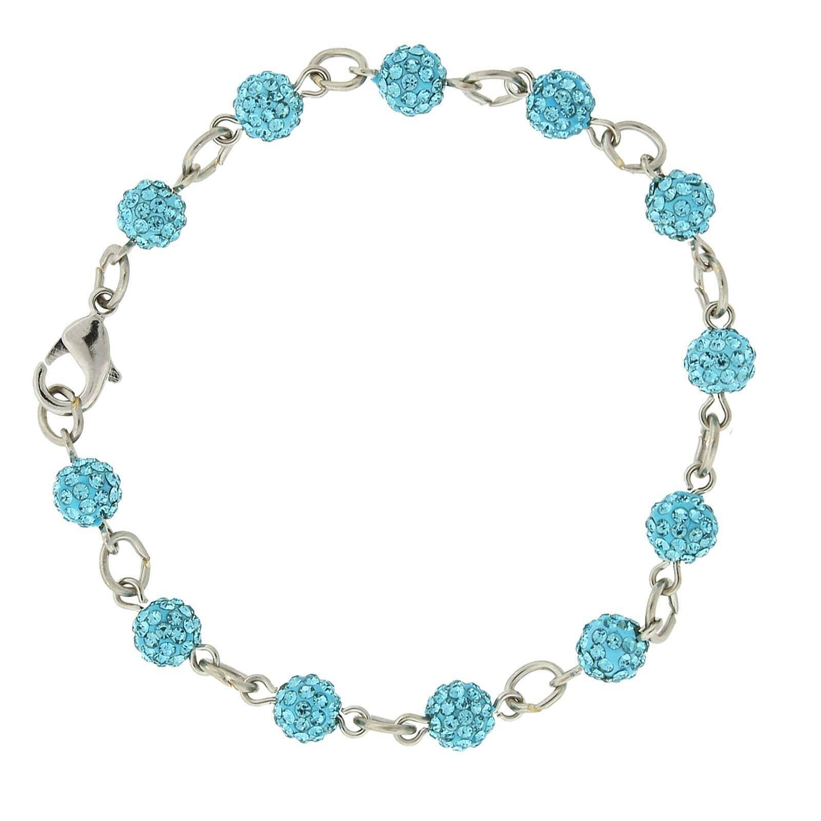 1928 Jewelry Crystal Fireball Pave Link Bracelet for Women - Elegant Cubic Zirconia Tennis Bracelet - Perfect for Parties, Weddings & Special Occasions