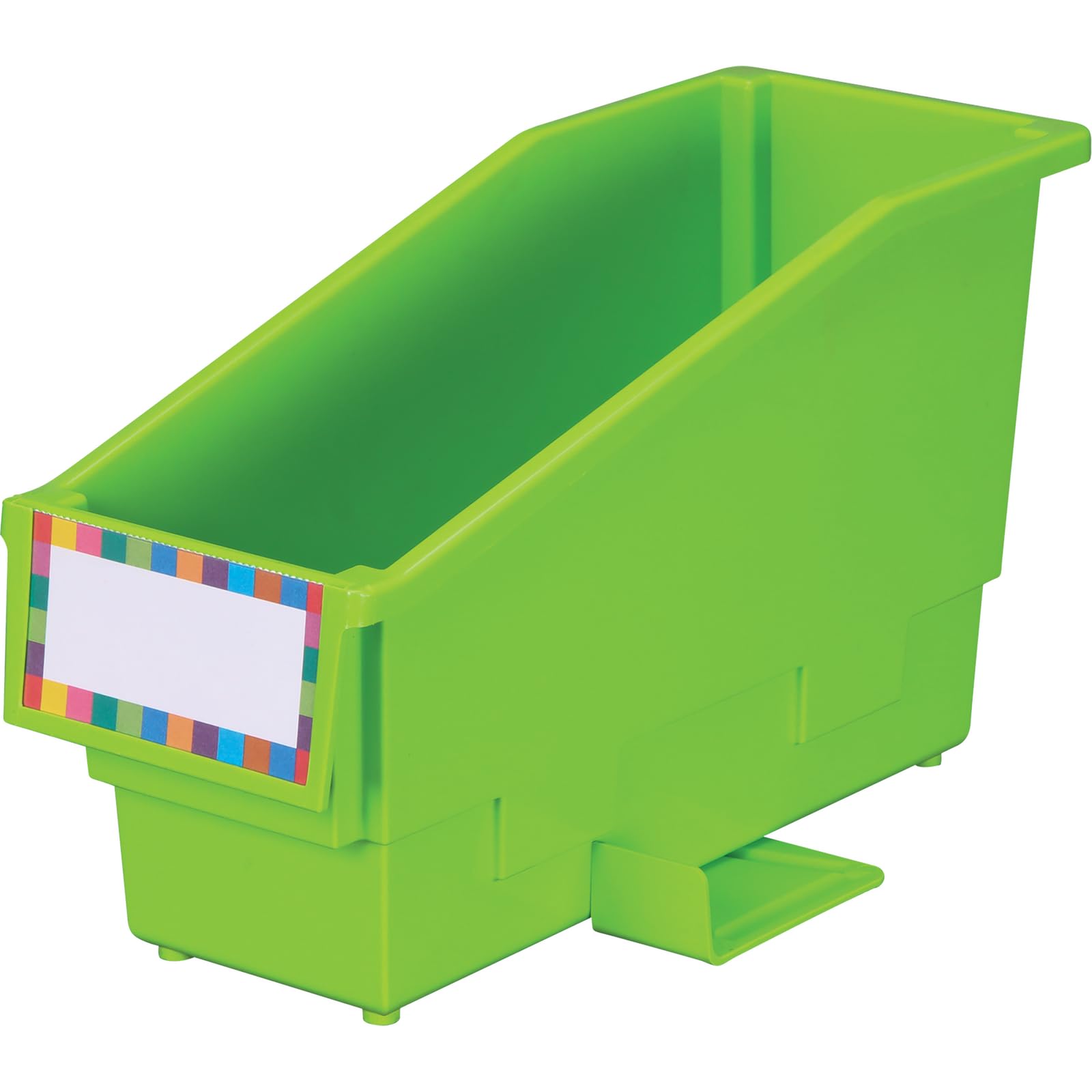 Non-Tip Book and Binder Holders with Stabilizer Wings - 5.5