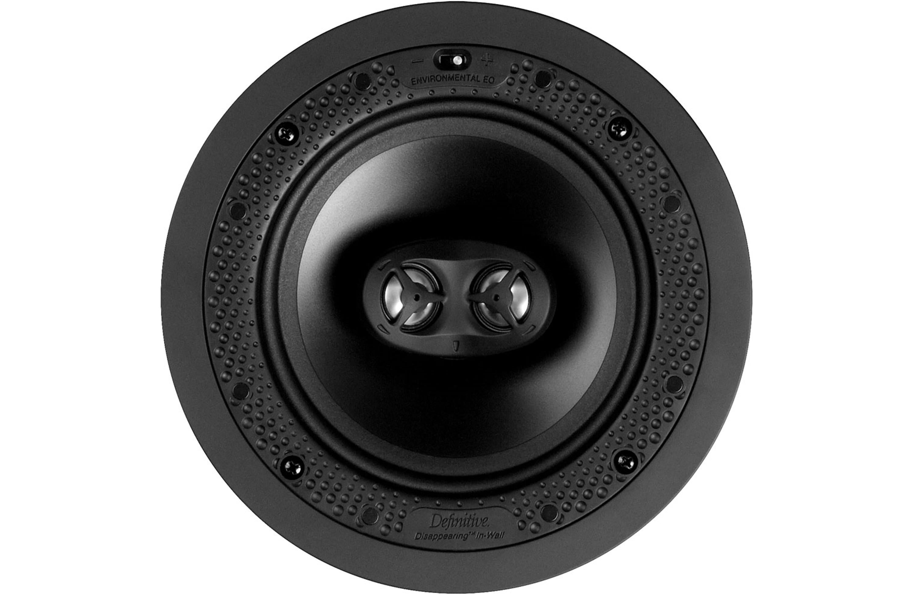 Definitive Technology DI 6.5STR 6.5 Inch In-Ceiling Speaker - High Performance Disappearing Home Audio System for Living Room, Bedroom & Home Theater Installation (Single Speaker)