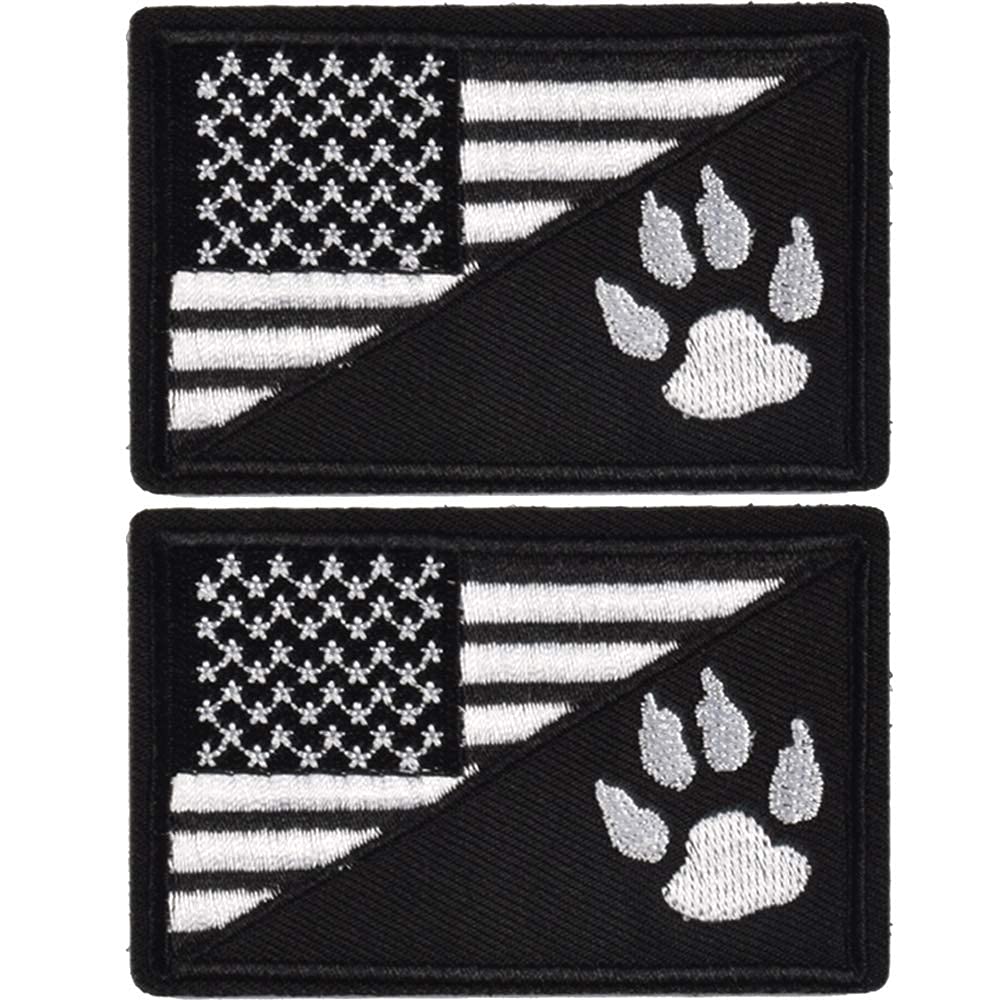US Flag Tactical Patches 2Pcs - Military & Outdoor Gear