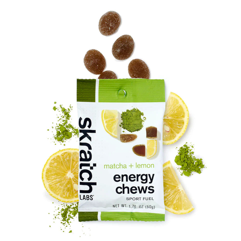 Best Sport Energy Chews for Athletes - Fast-Acting Energy Boost for Running, Cycling & Workouts - Natural Electrolytes & BCAAs