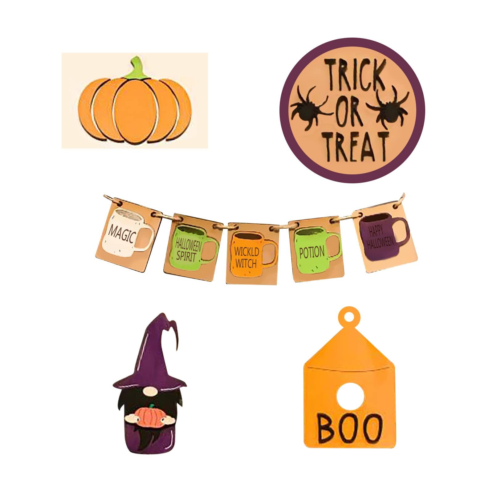Easter Halloween Horror Decor - Farmhouse Fall Supplies for Home & Party