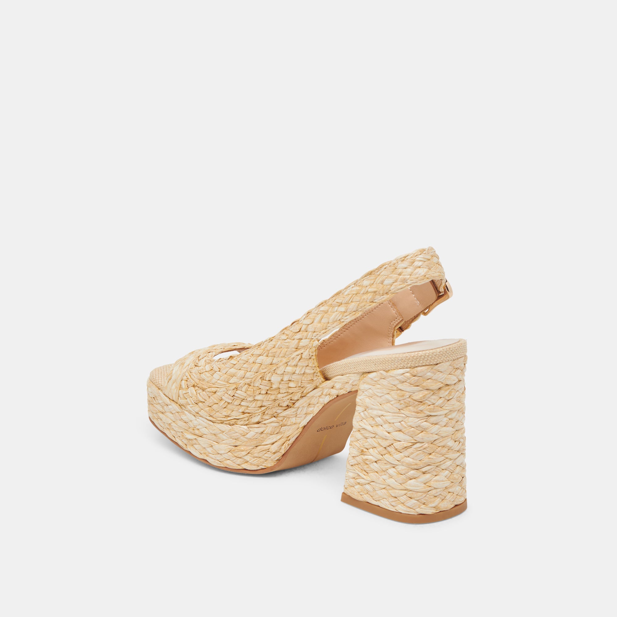 Natural Raffia Flores Heels - Comfortable & Stylish Women's Wedge Sandals for Beach, Summer, and Casual Outings