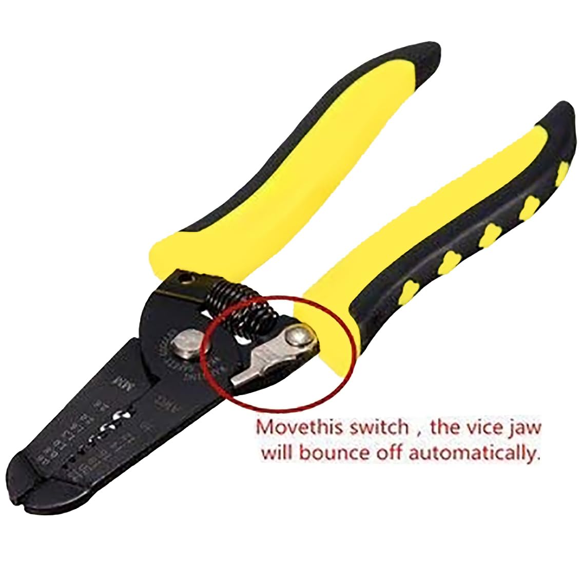 GLUN® 7-in-1 Multi-Function Wire Stripper Tool - Professional Wire Cutter with Gripping, Wrench, Crimping Features - Precision Electrician Pliers for DIY, Home Repair & Electrical Projects