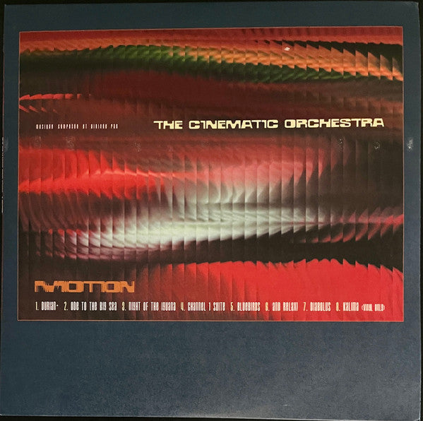 The Cinematic Orchestra - Motion (2x12 Vinyl Album, Reissue, Repress) Mint Condition - Perfect for Jazz & Electronic Music Lovers, Home Listening & DJ Sets
