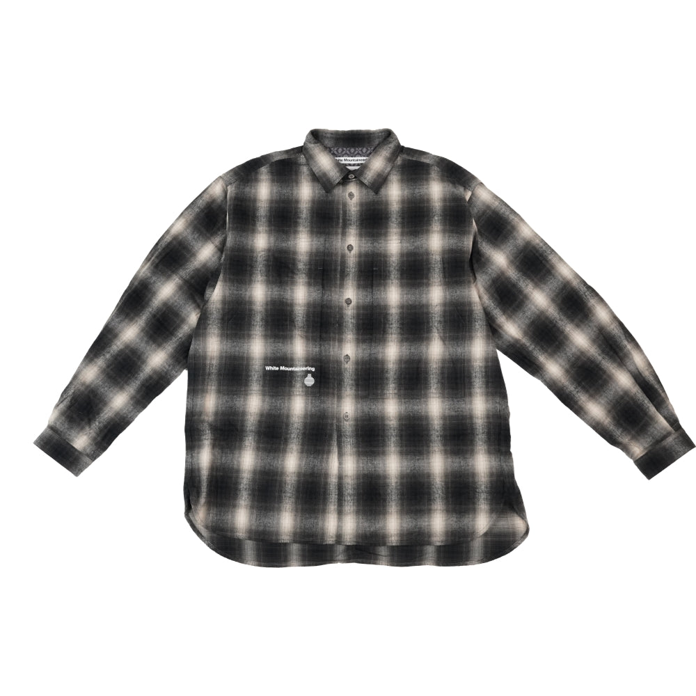 Open Dialogue x White Mountaineering Mid Gusset Work Shirt - Black | Durable Workwear for Outdoor Adventures & Casual Style