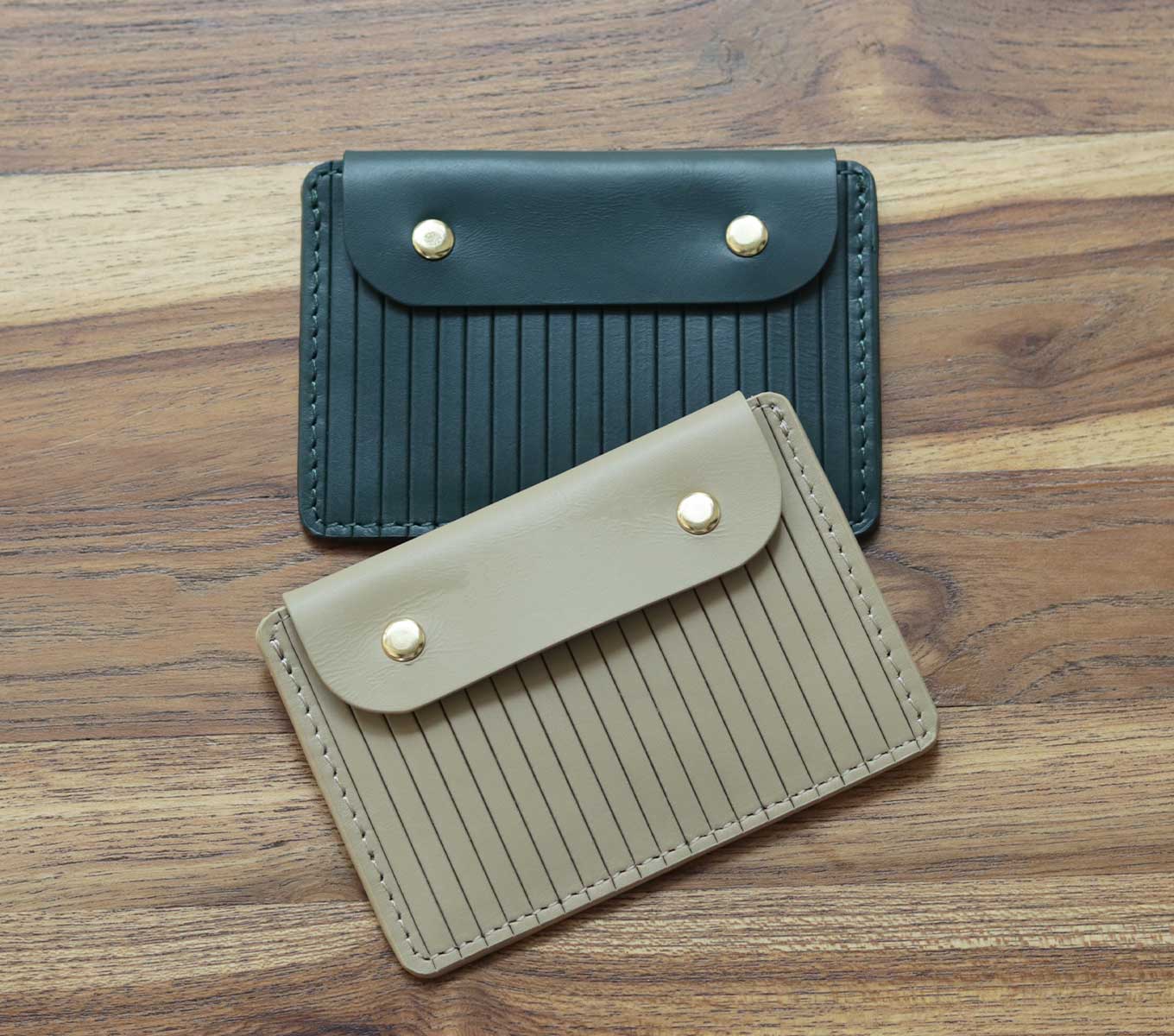 Quinn Genuine Leather Card Holder - Slim RFID Blocking Wallet for Credit Cards & IDs | Perfect for Travel, Business, and Everyday Use