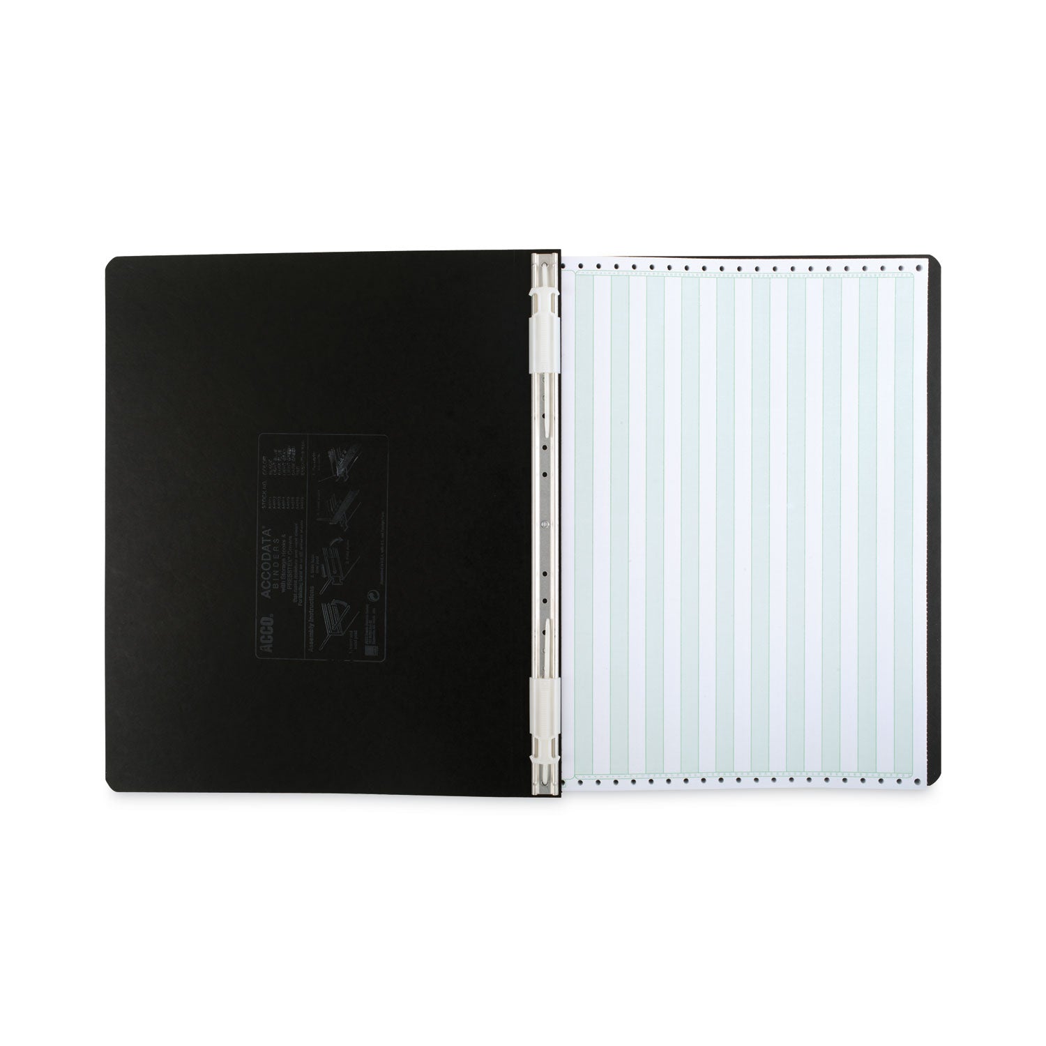 ACCO Presstex 2-Post Document Covers with Storage Hooks - 6 Capacity, 14.88