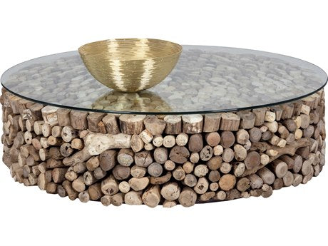 Modern Bickford Coffee Table - Solid Wood Living Room Furniture for Small Spaces - Perfect for Home, Office, and Lounge Decor