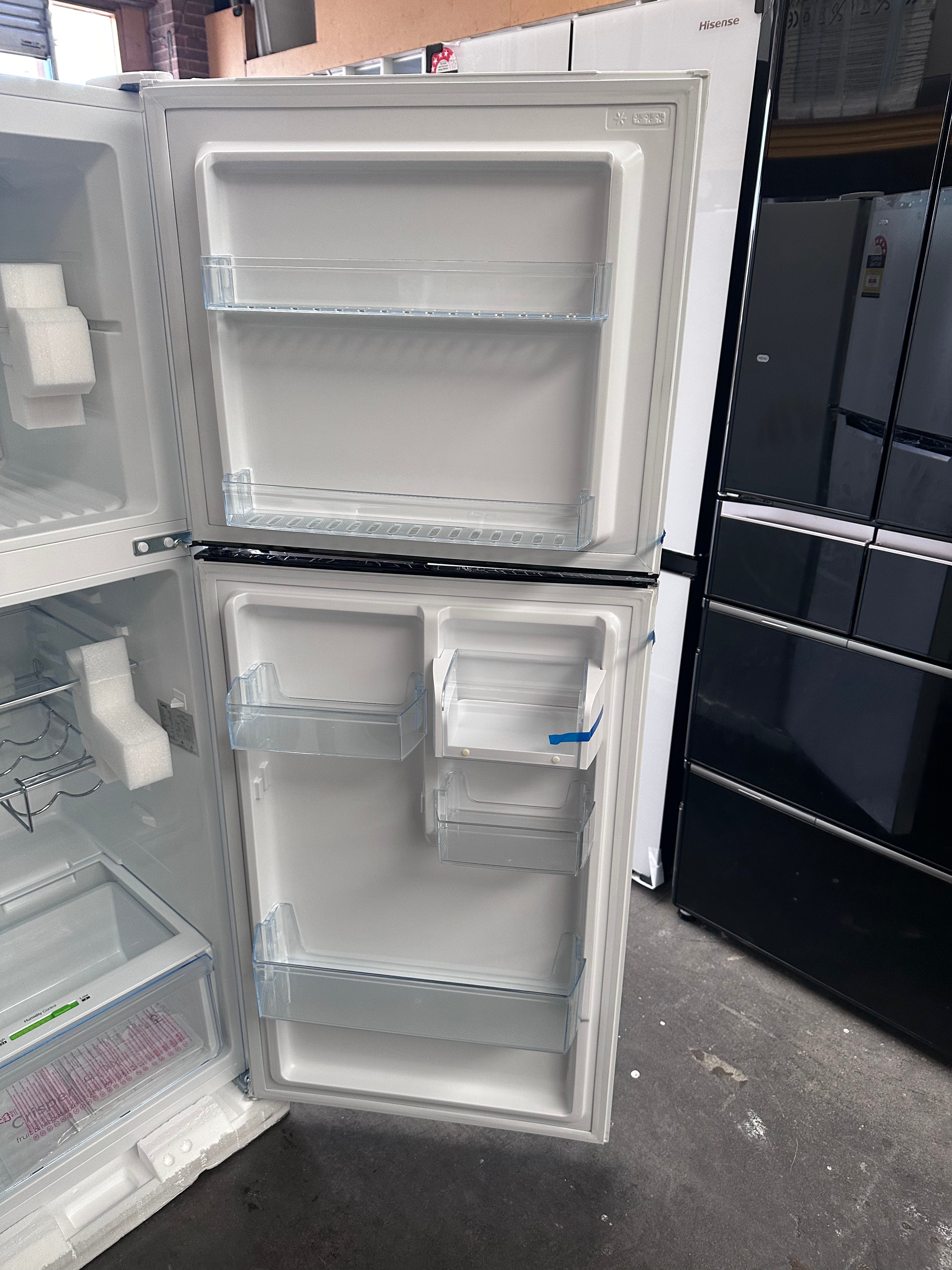 Brand New CHiQ 297L Top Mount Refrigerator CTM297NW3 - Energy Efficient, 5 Year Warranty - Perfect for Kitchens, Apartments & Small Homes