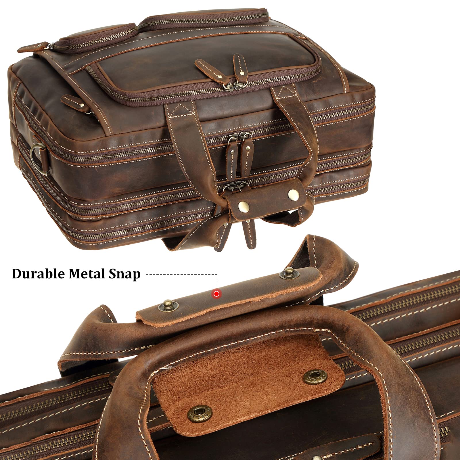 Premium Full Grain Cowhide Leather 17