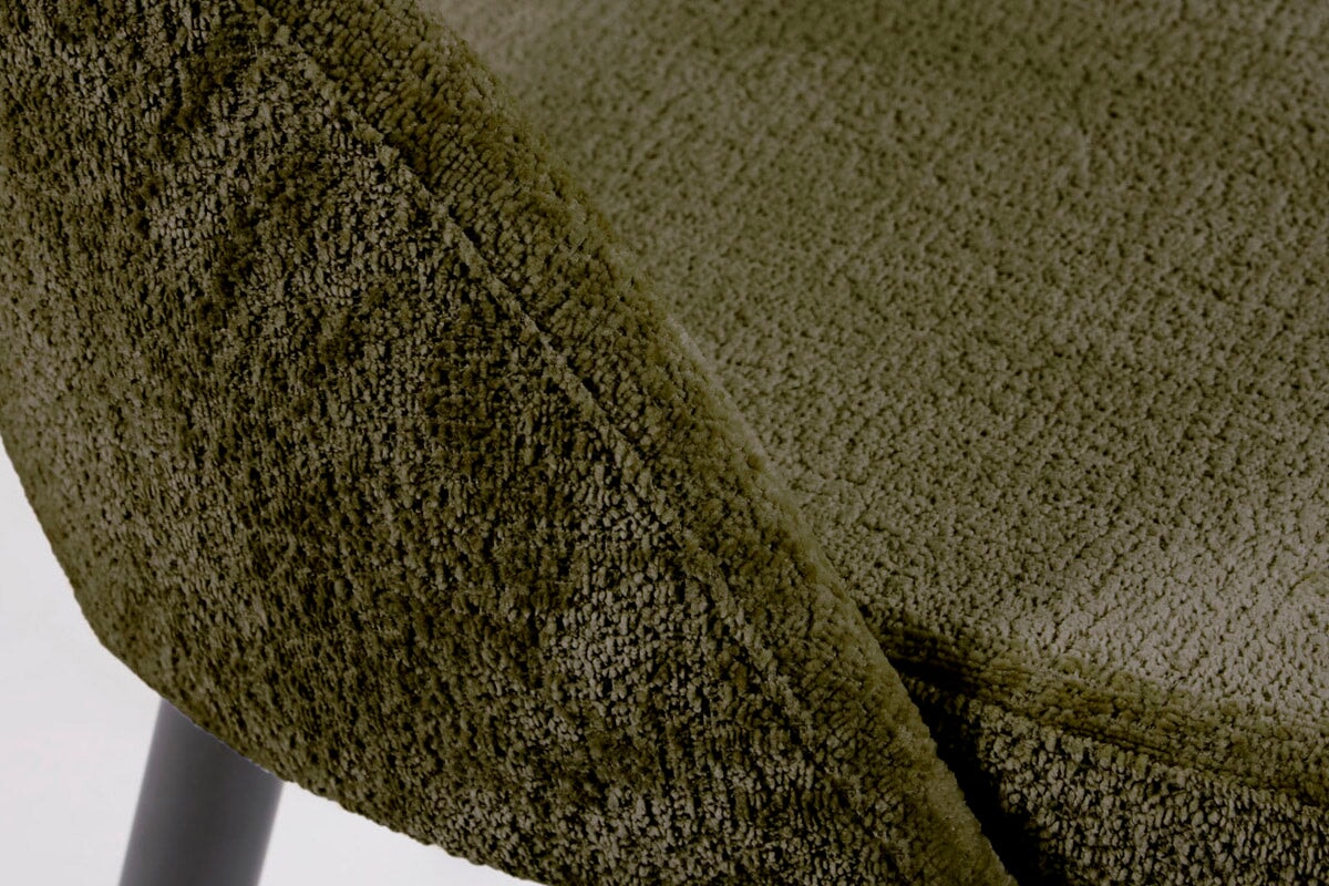 Como Mauai Chair - Soft Chenille Fabric Accent Chair for Living Room, Bedroom, or Office - Comfortable Modern Lounge Seating for Relaxing and Reading