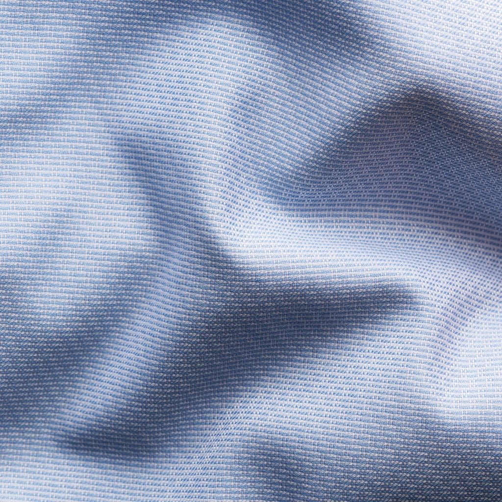 ETON Men's Semi-Solid Dobby Dress Shirt - Single Cuff, Contemporary Fit, Light Blue | Formal & Business Attire for Office & Special Occasions