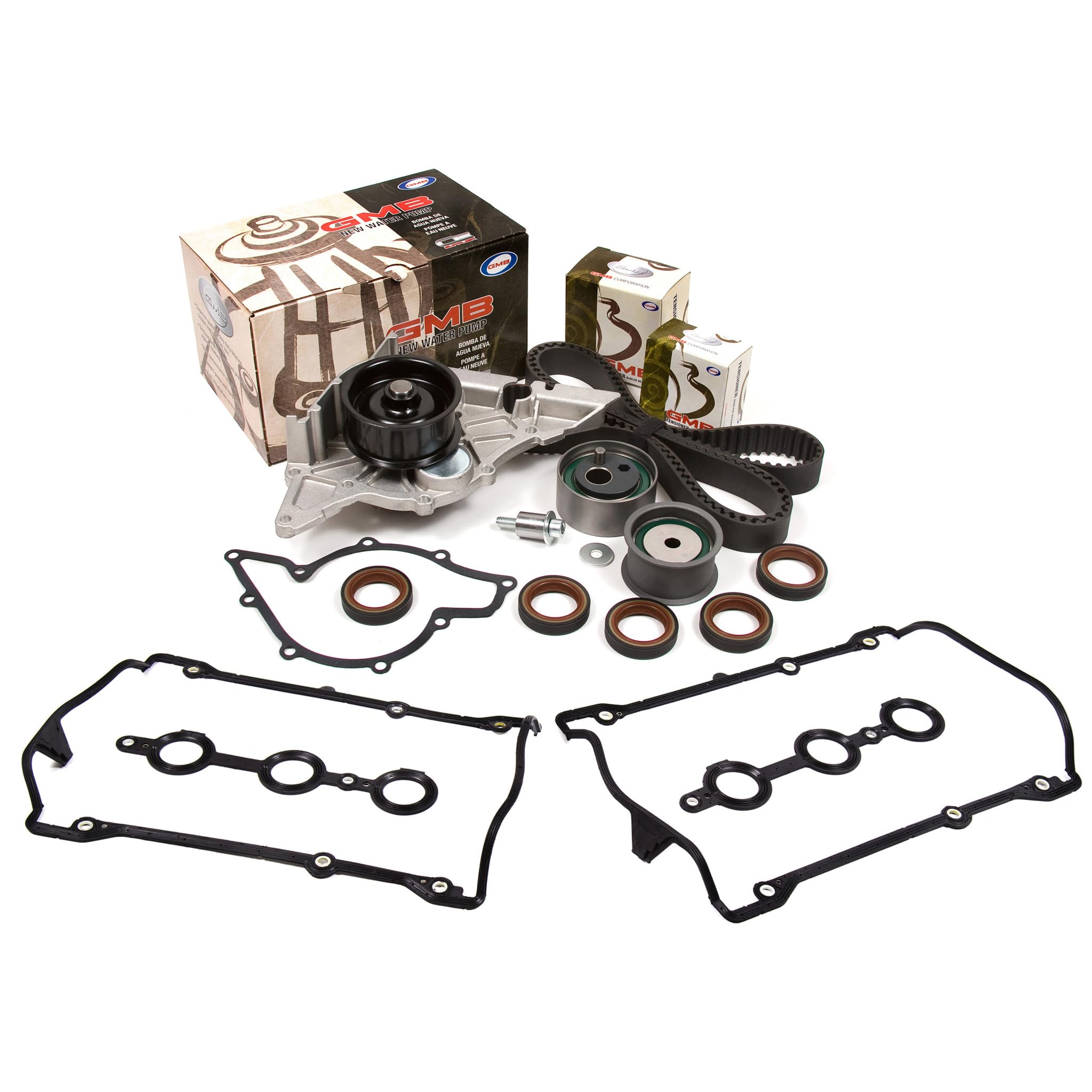 Timing Belt Kit with Water Pump & Valve Cover Gasket for 98-05 Volkswagen Passat & Audi A4 2.8L - Engine Maintenance Replacement Parts for Smooth Performance & Longevity