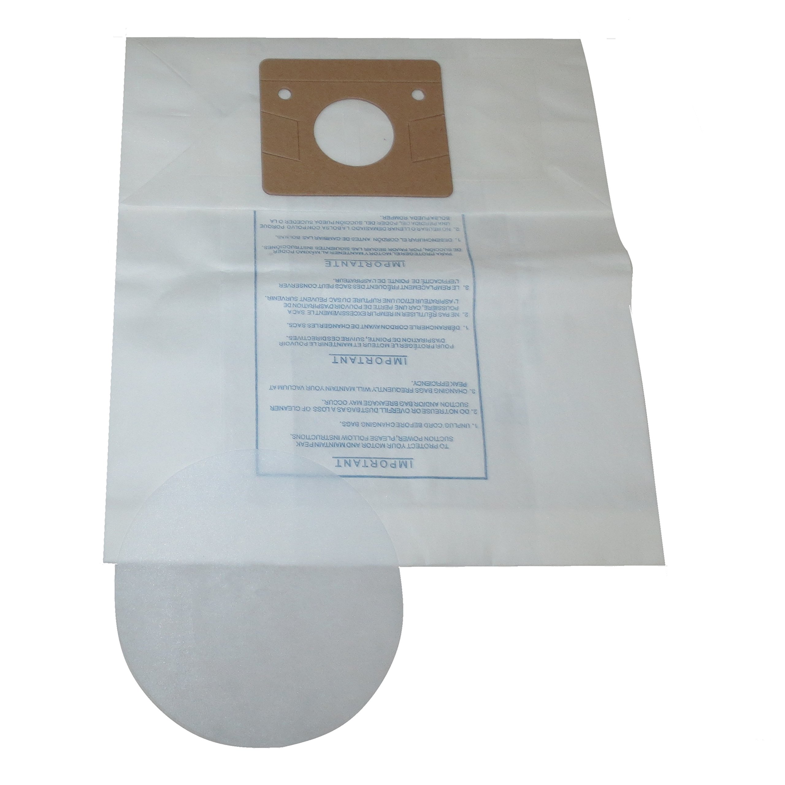 Eureka Style B Vacuum Cleaner Bags - 63 Pack | Compatible with Eureka Models | Dust & Allergen Reduction for Home & Office Cleaning