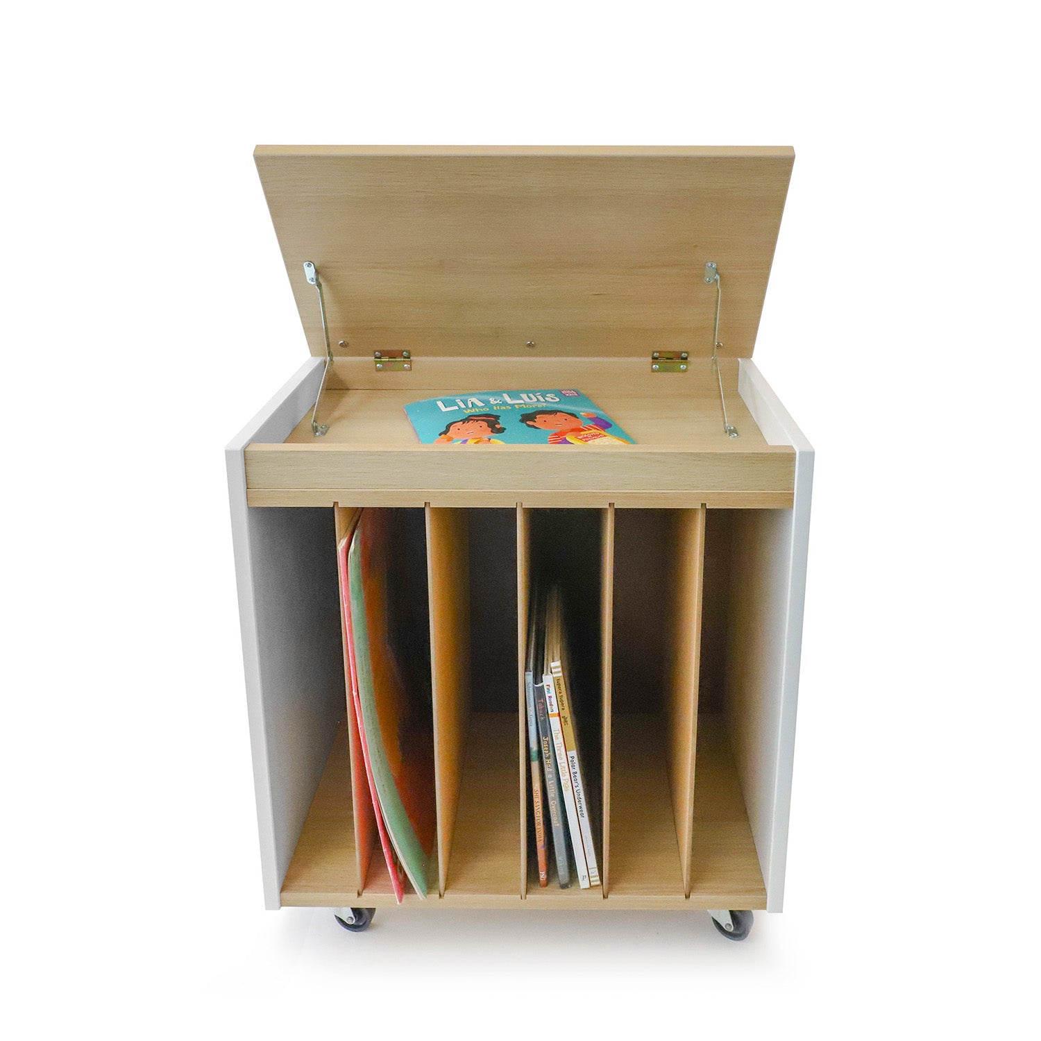 Elevated™ Mobile Big Book Holder WB1987 - Adjustable Stand for Reading, Cooking, and Studying - Perfect for Cookbooks, Textbooks, and Office Use