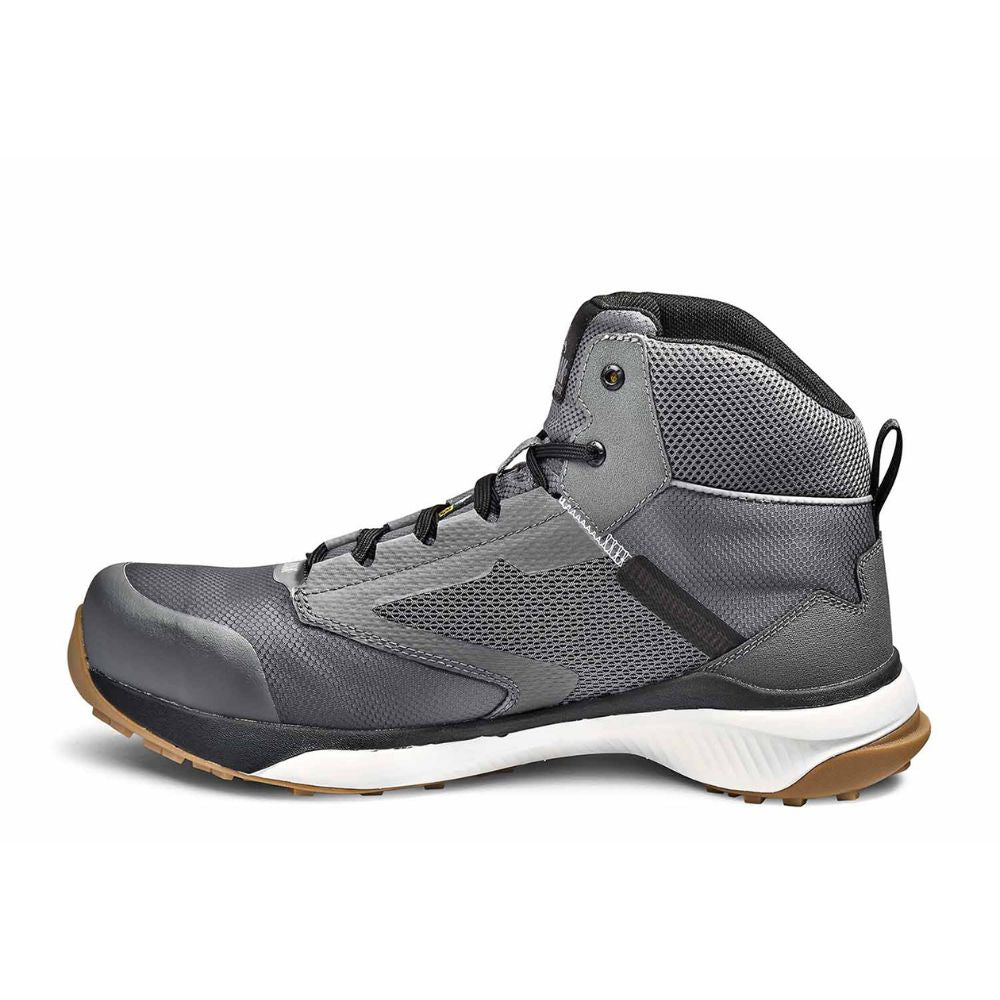 Kodiak Quicktrail Men's Composite Toe Work Safety Athletic Mid Shoe - Grey (KD0A4TF5GYX) | Slip-Resistant & Lightweight for Construction, Warehouse & Outdoor Work