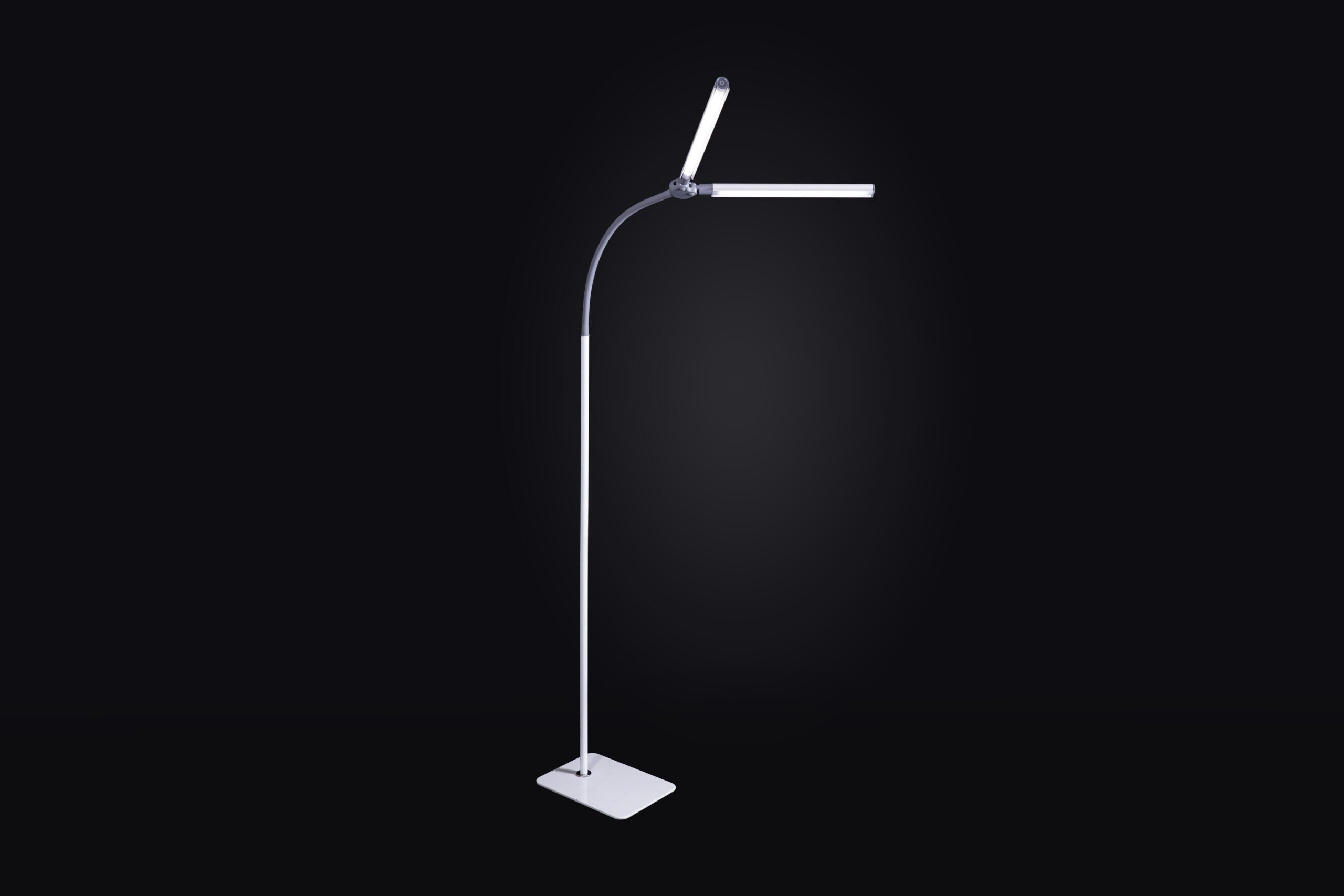 Daylight DuoPro LED Floor Lamp - Adjustable Brightness for Reading & Working - Perfect for Living Room, Office, and Study