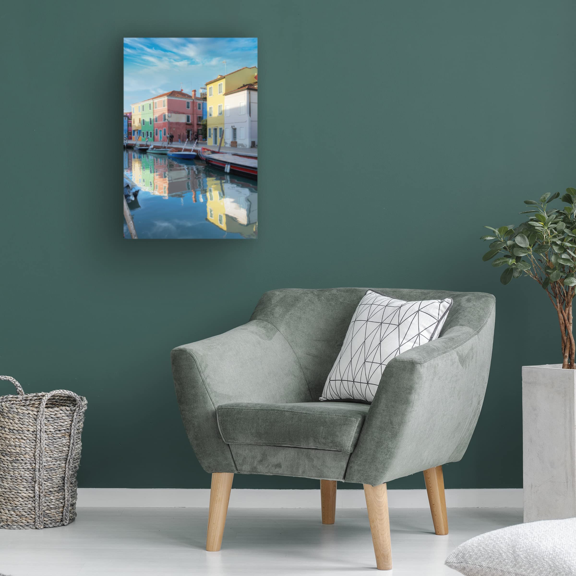 Alan Blaustein 'Bruano 15' Canvas Art Print - Modern Abstract Wall Decor for Living Room, Bedroom & Office - Trademark Fine Art Collection