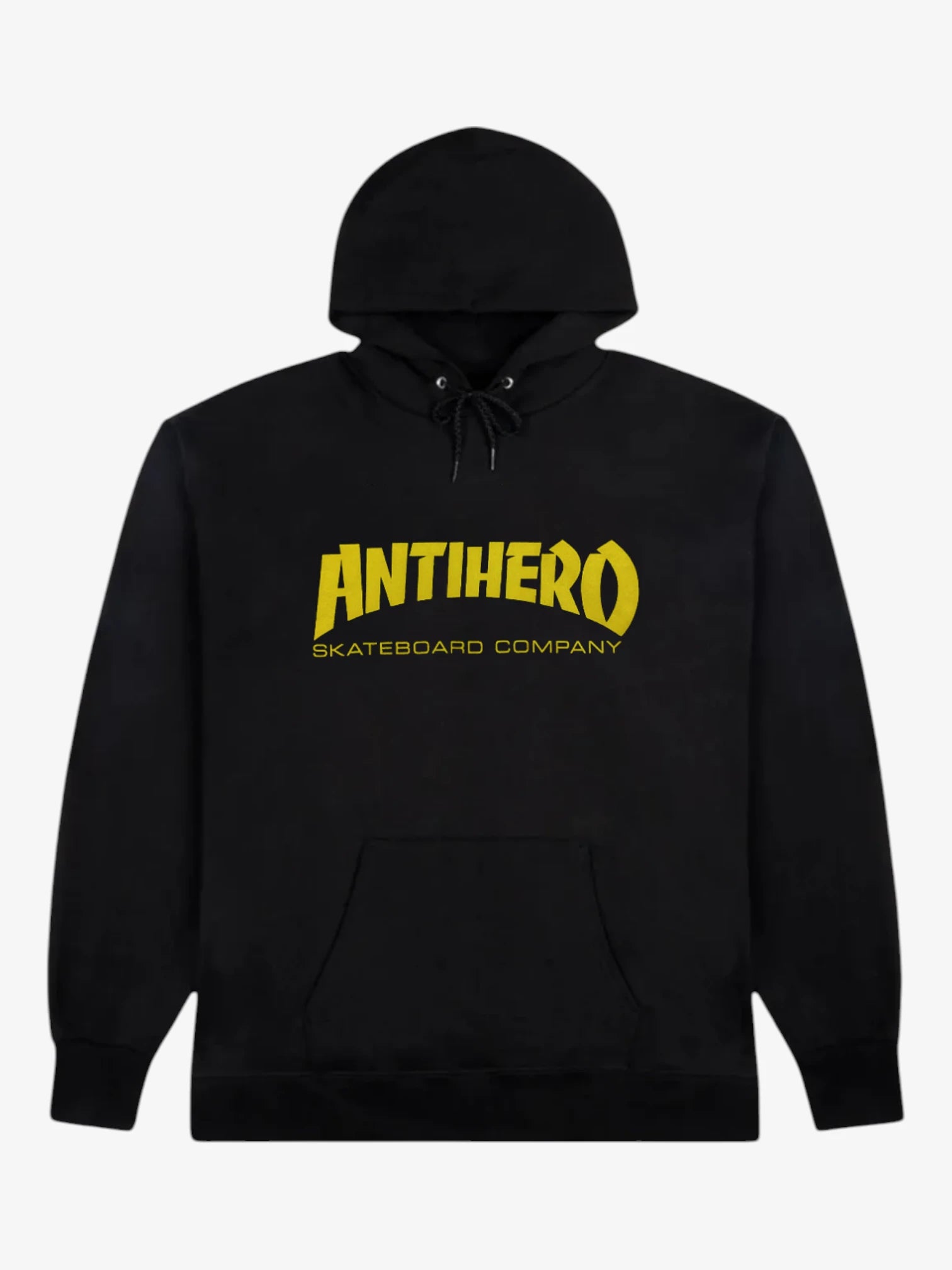 Thrasher Antihero Black Hoodie - Men's Streetwear Skate Hooded Sweatshirt | Perfect for Skateboarding, Casual Wear & Urban Fashion