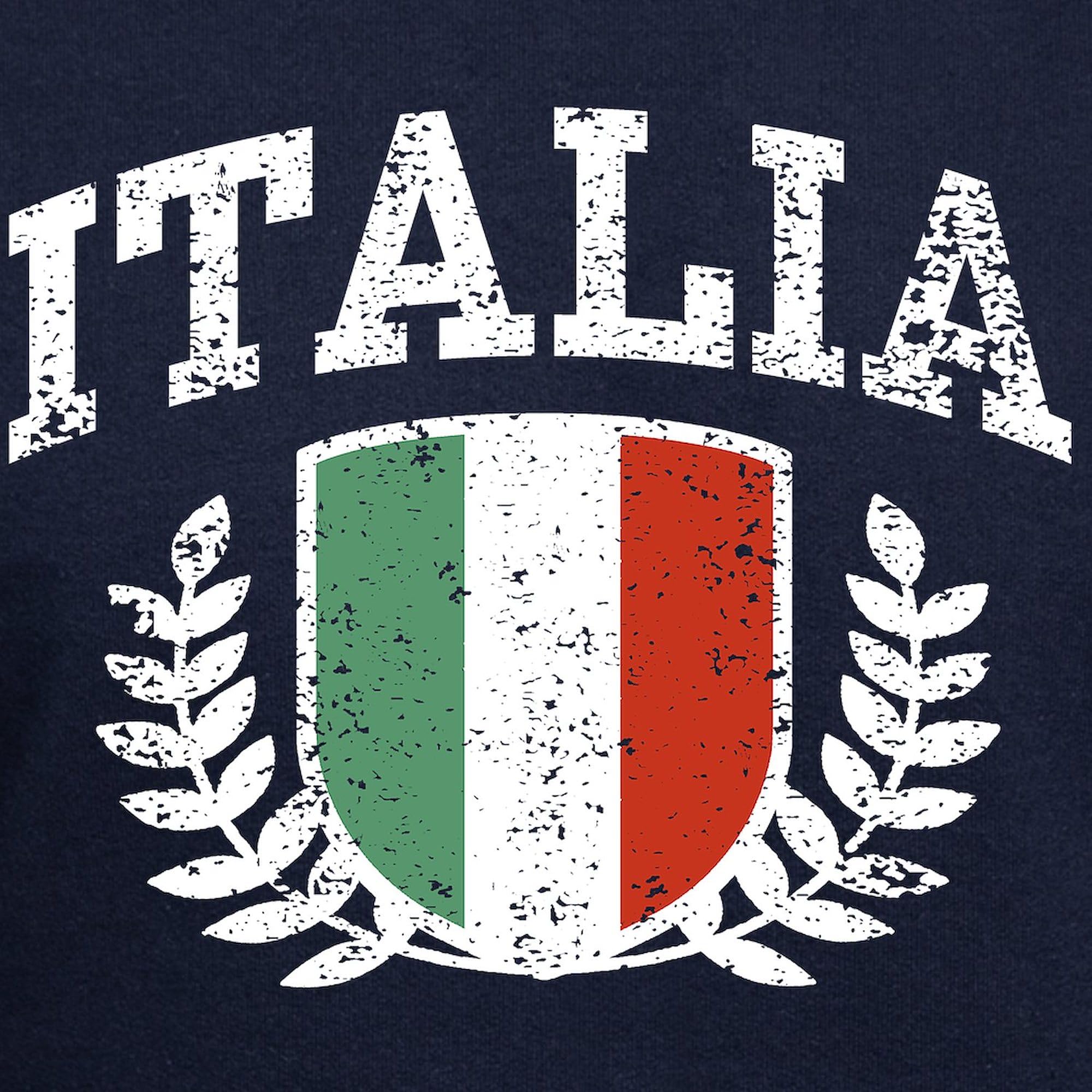 Italia Hoodie for Men - Dark Regular Fit Pullover Sweatshirt | Comfortable & Stylish Casual Wear for Everyday Outfits & Cool Weather