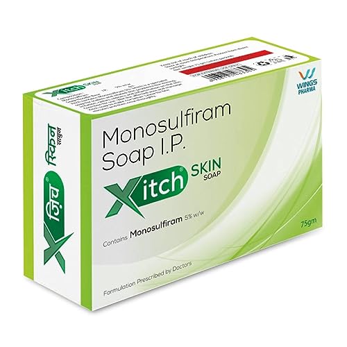 Xitch Skin Soap - Natural Relief for Eczema, Psoriasis & Dry Skin - Dermatologist Recommended for Sensitive Skin Care - Perfect for Daily Use at Home or Travel