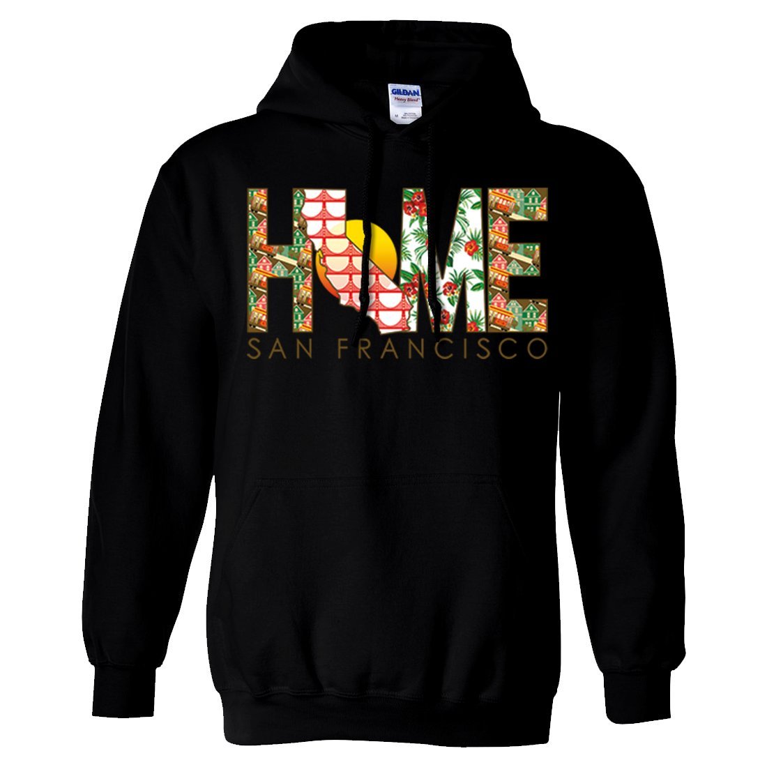 San Francisco Themed Hoodie Sweatshirt - Cozy Pullover for Men & Women - Perfect for Casual Wear, Travel & Gifting