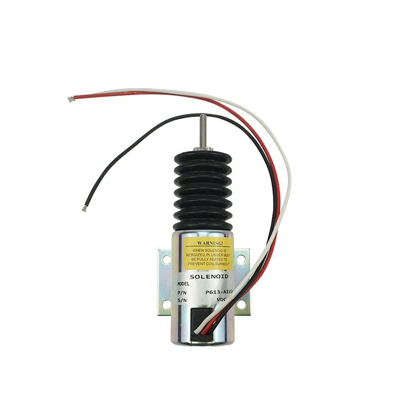 24V Push Pull Solenoid P613-A1V24 - Trombetta Compatible DC Solenoid for Industrial Automation & Hydraulic Systems | Perfect for Valve Control, Machinery Actuation & Automotive Applications