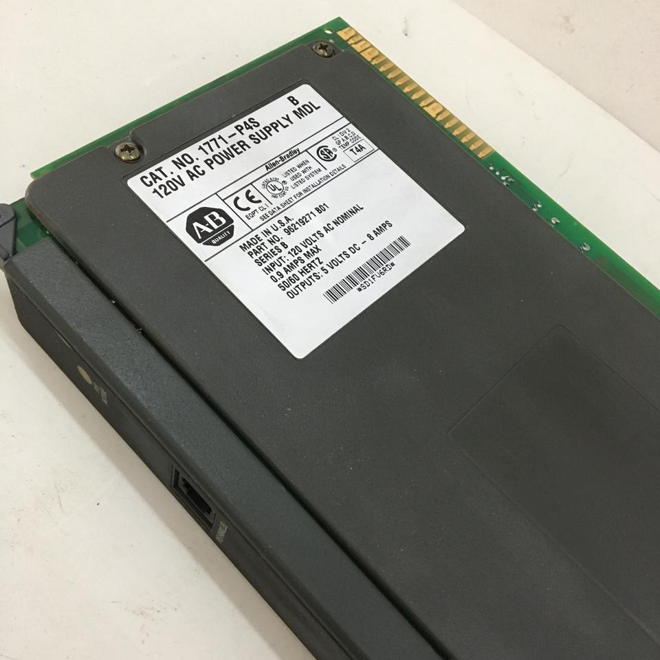 New 1771 P4S AC Power Supply Module by Ab Needinquiry AbV Plc - Industrial Automation & Control System Replacement Part for Reliable Power Distribution