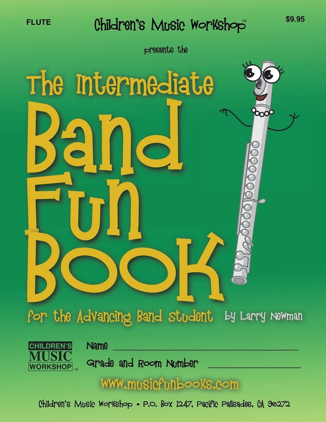 **Intermediate Band Fun Book for Flute - Advanced Band Student Practice Book | Perfect for School Bands, Solo Practice & Music Lessons**