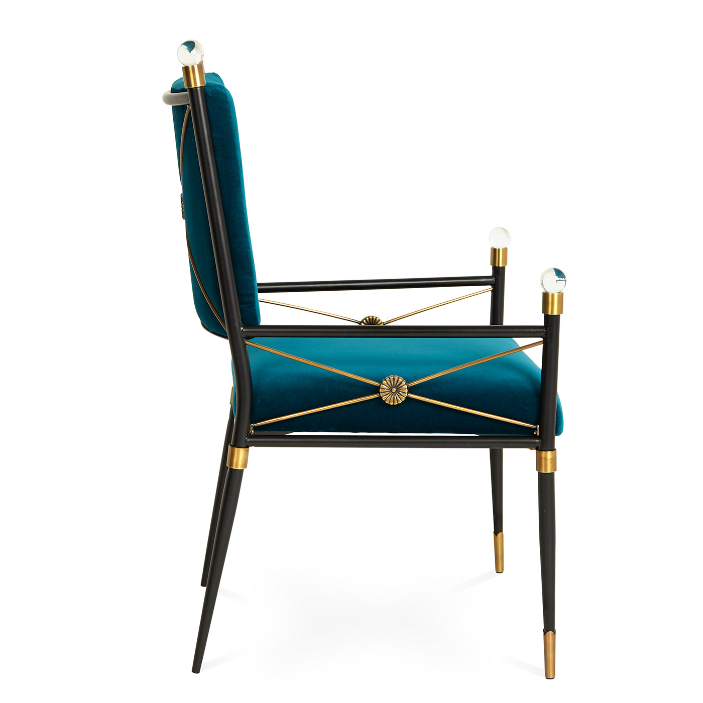 Premium Rider Arm Chair - Modern Accent Chair for Living Room, Office & Lounge - Comfortable Upholstered Armchair with Sturdy Metal Legs - Perfect for Reading, Relaxing & Home Decor