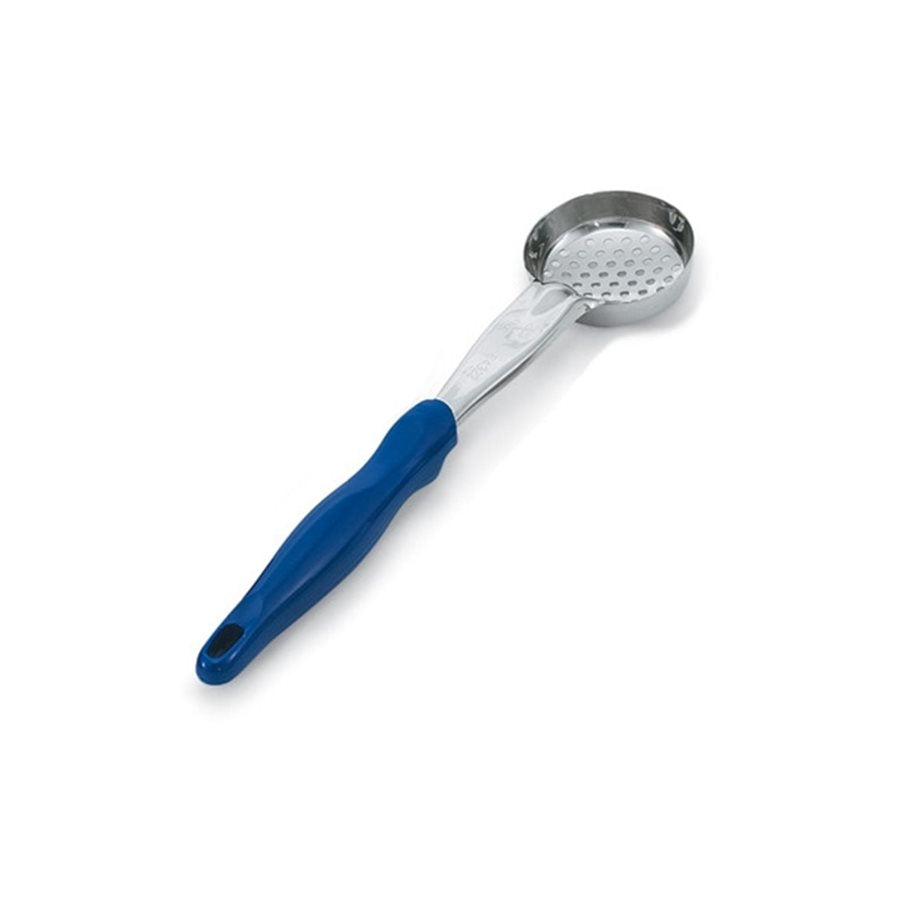 Vollrath 2 Oz Perforated Spoodle with Black Handle - Perfect for Professional Kitchens, Restaurants, and Food Service