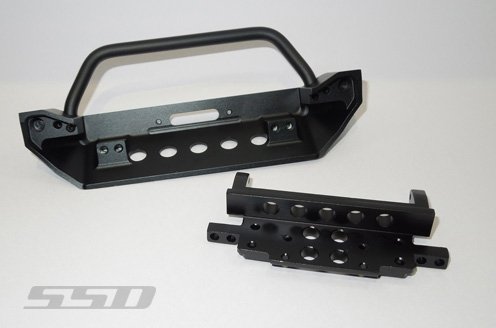 Rock Shield Front Bumper for SCX10 RC Crawler - Heavy Duty Off-Road Protection for Trails & Rock Climbing | Perfect for RC Adventure Enthusiasts