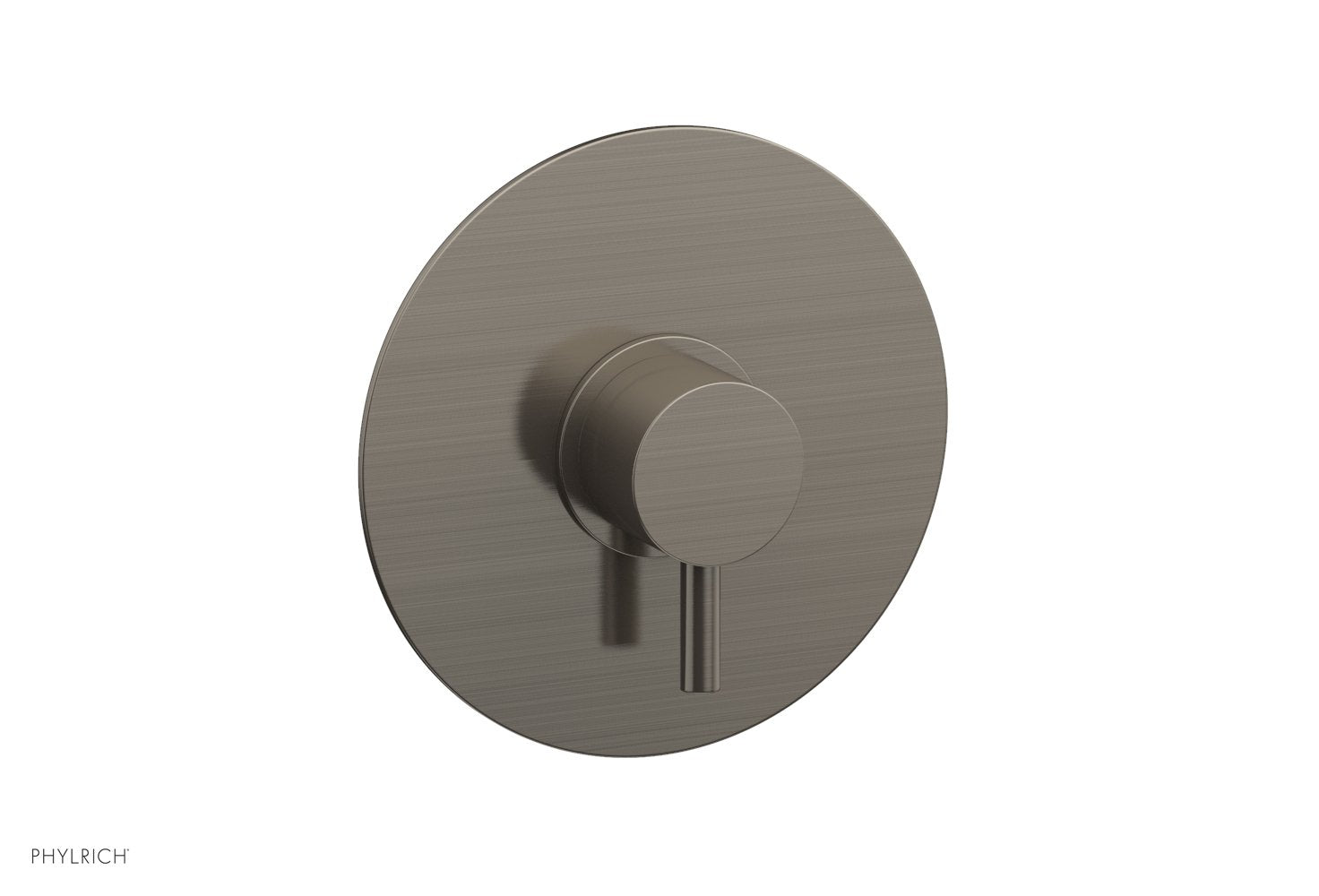 BASIC II Pressure Balance Round Shower Plate & Handle Trim with Lever Handle 4 183 - Perfect for Modern Bathroom Renovation and Spa-Like Shower Experience