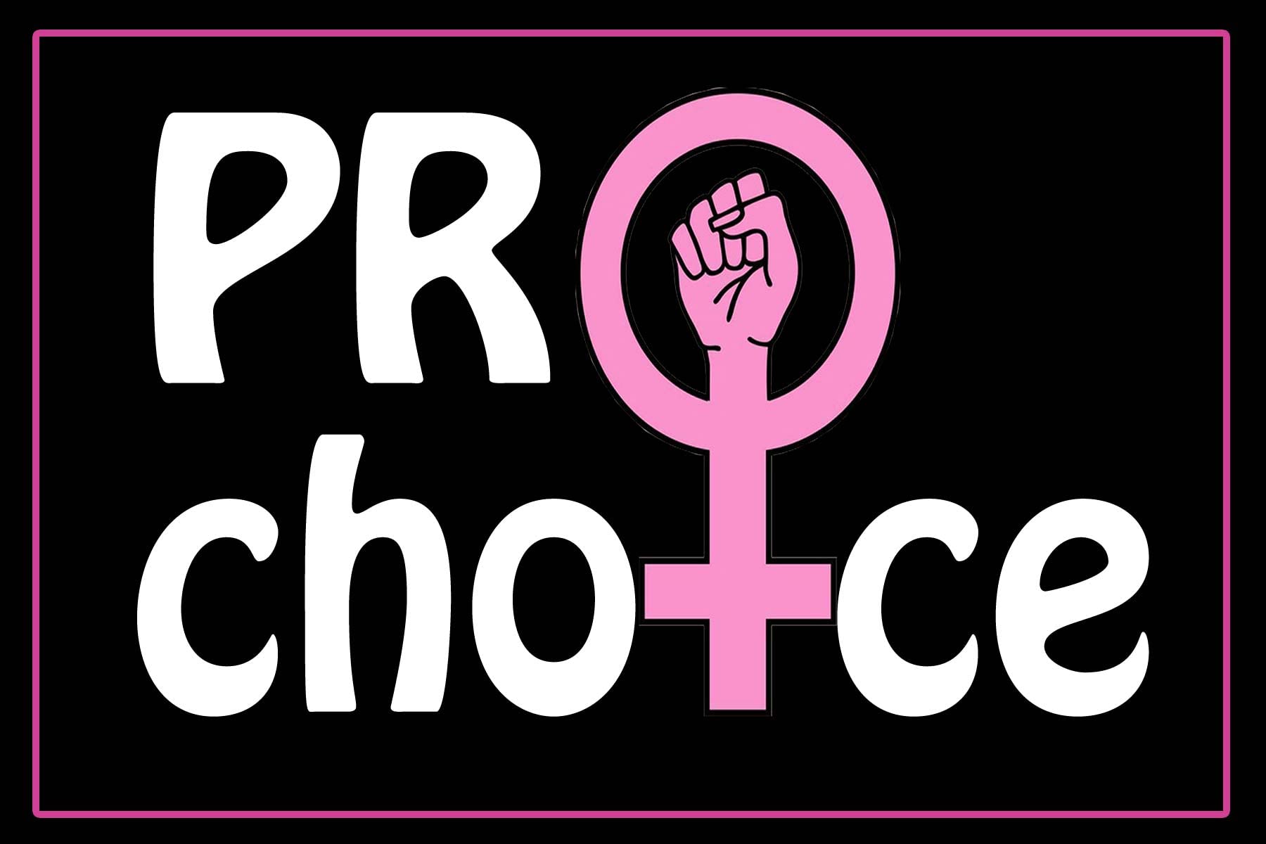 10 Pack Pro Choice Stickers - Feminist Women's Rights Uterus Decals - Waterproof Vinyl for Laptop, Car, Window & Bumper - Perfect for Activism, Protest Signs & Personal Expression