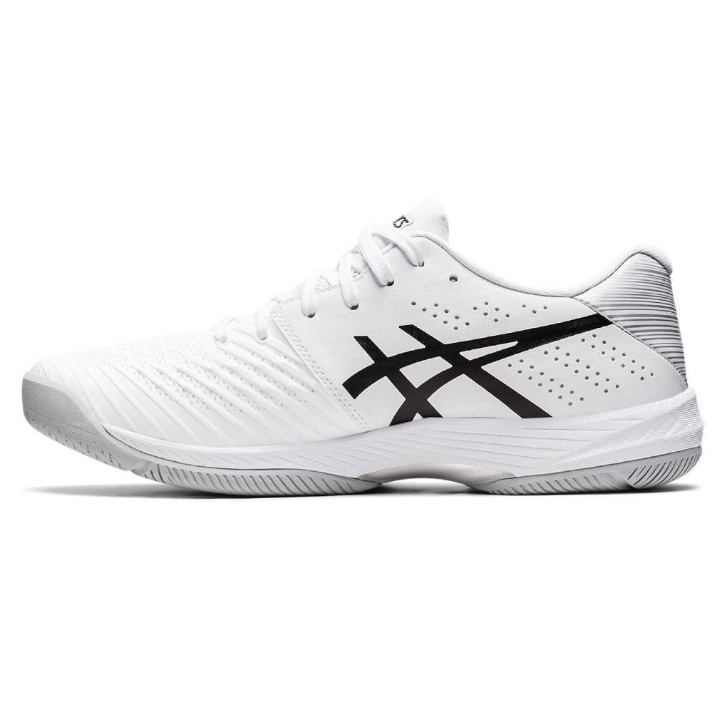 ASICS Solution Swift FF Men's Tennis Shoes - Lightweight Performance Court Shoes for Men (White/Black) - Perfect for Competitive Tennis Matches & Training Sessions