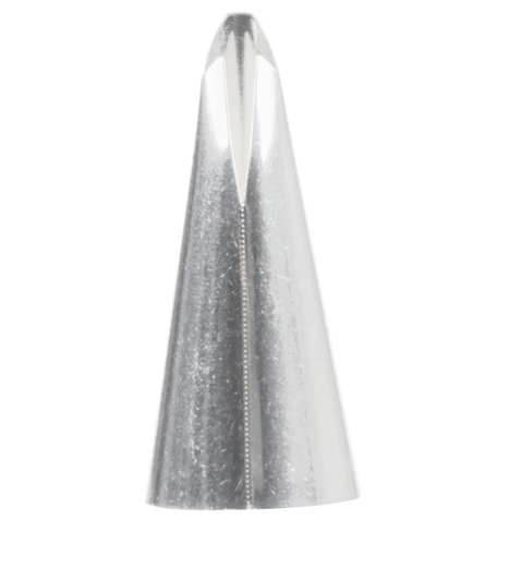 Ateco #060 Ruffle Tube - Professional Cake Decorating Tip for Beautiful Ruffles & Borders - Perfect for Wedding Cakes, Cupcakes & Dessert Decorating